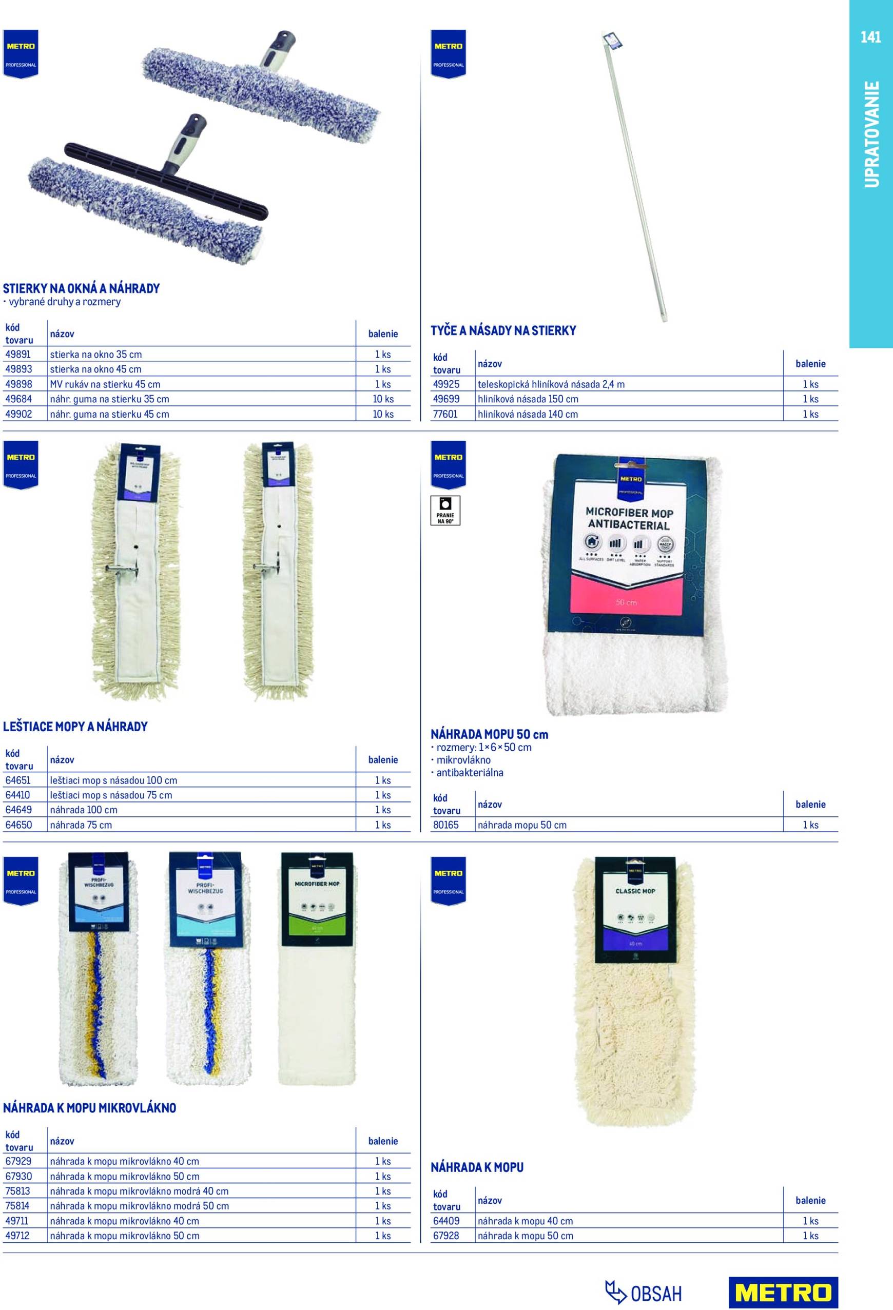 Page 141 of Aktuálny metro leták platný od nedele 01.02 do 31.01