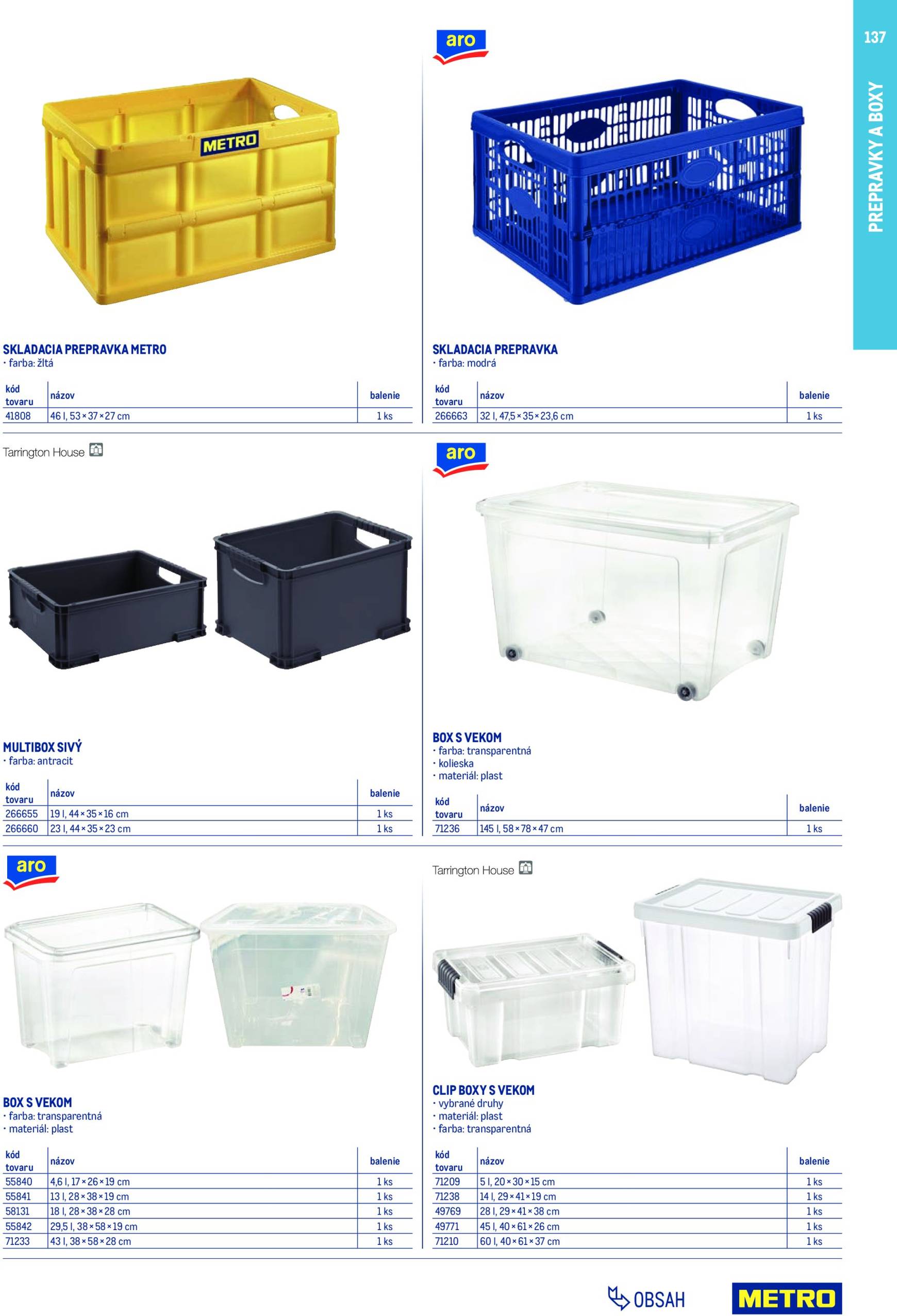 Page 137 of Aktuálny metro leták platný od nedele 01.02 do 31.01