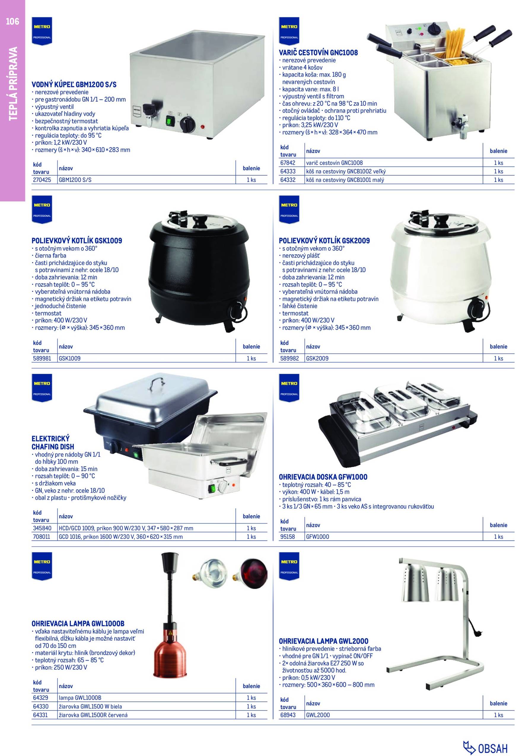 Page 106 of Aktuálny metro leták platný od nedele 01.02 do 31.01