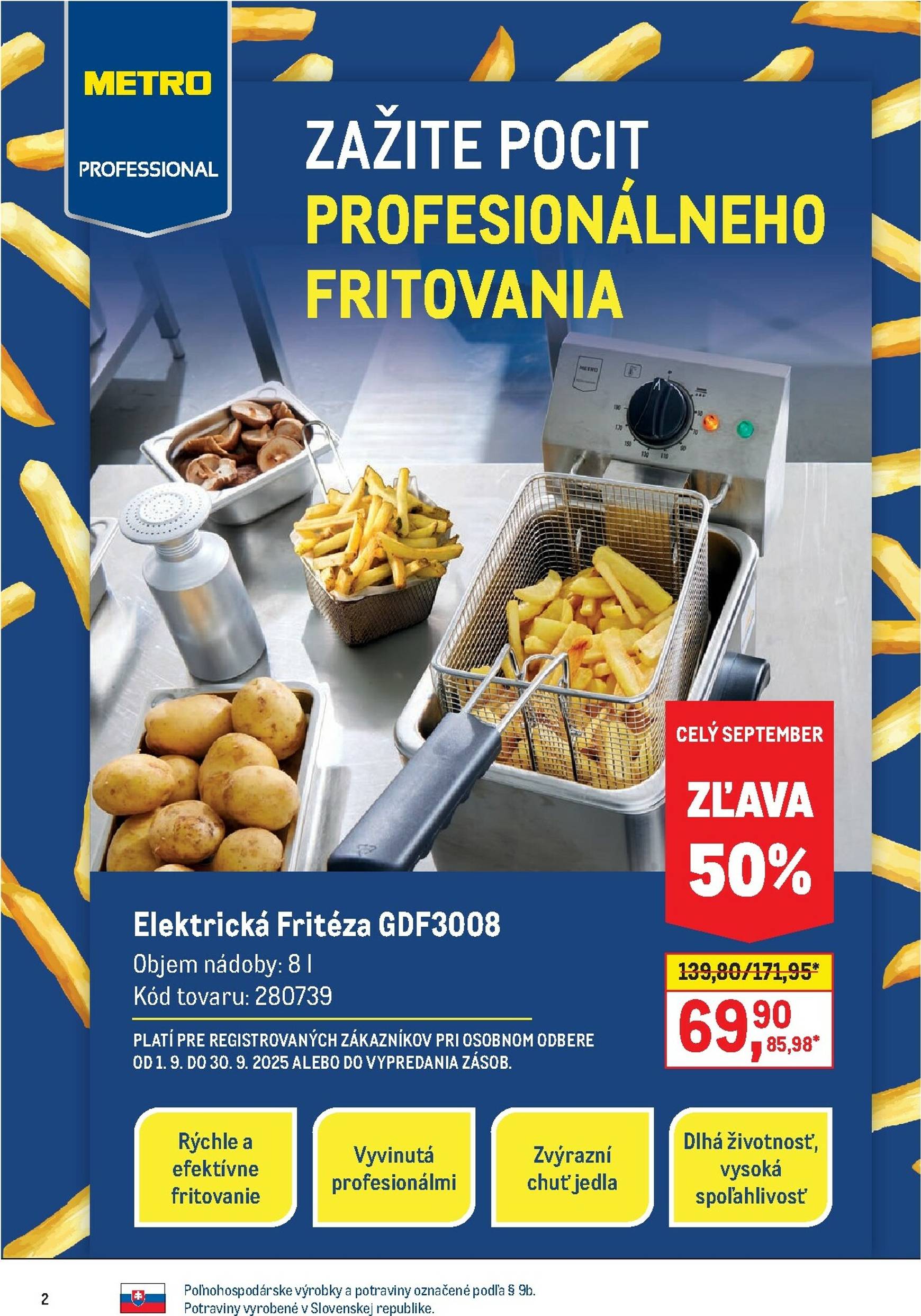 Page 2 of Aktuálny metro leták platný od stredy 10.09 do 07.10