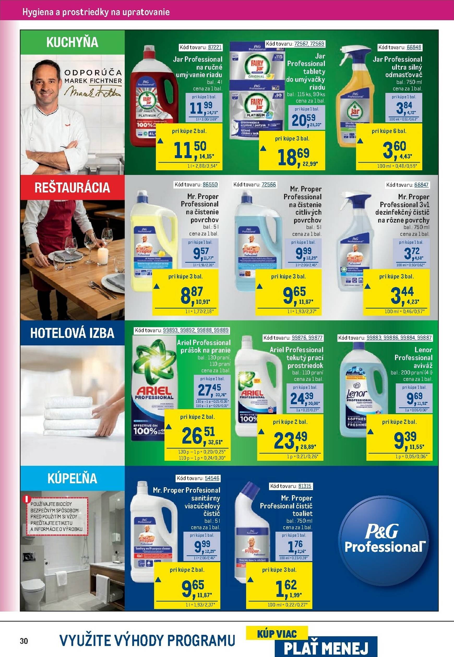 Page 30 of Aktuálny metro leták platný od stredy 10.09 do 07.10