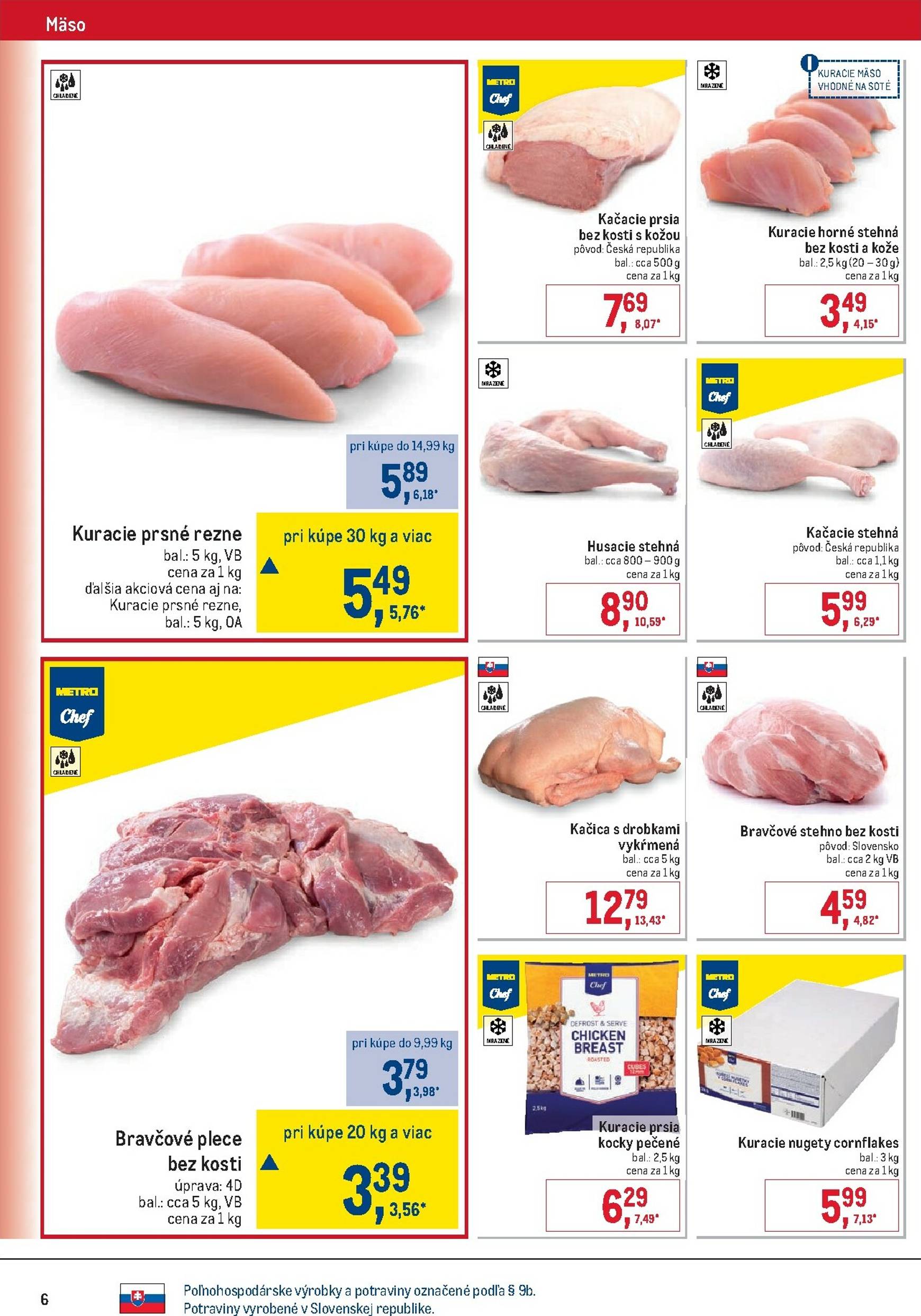 Page 6 of Aktuálny metro leták platný od stredy 10.09 do 07.10