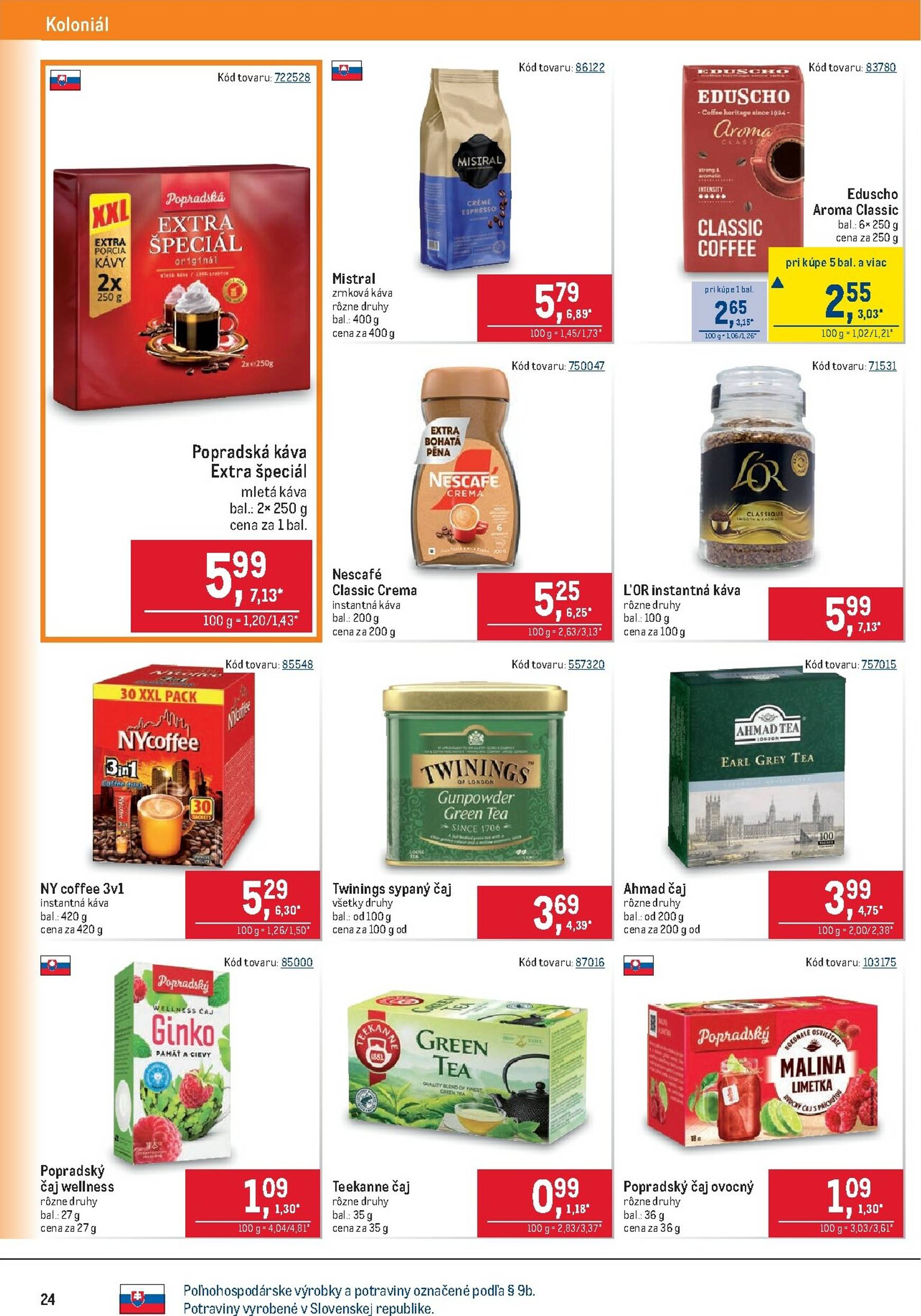 Page 24 of Aktuálny metro leták platný od stredy 24.09 do 07.10