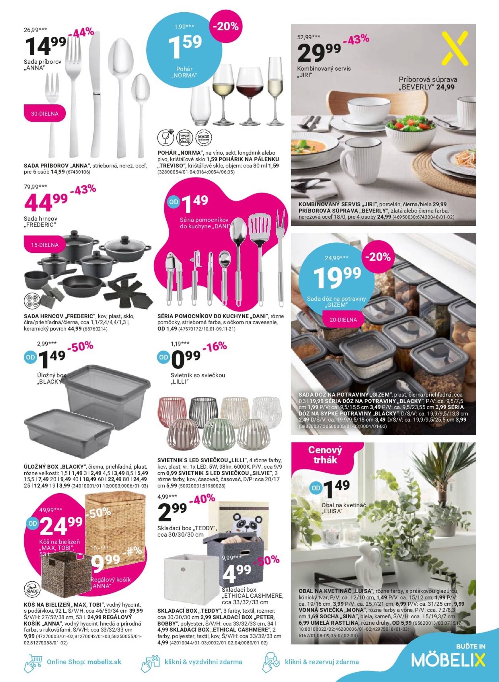 Page 15 of Aktuálny mobelix leták platný od pondelka 08.09 do 12.10