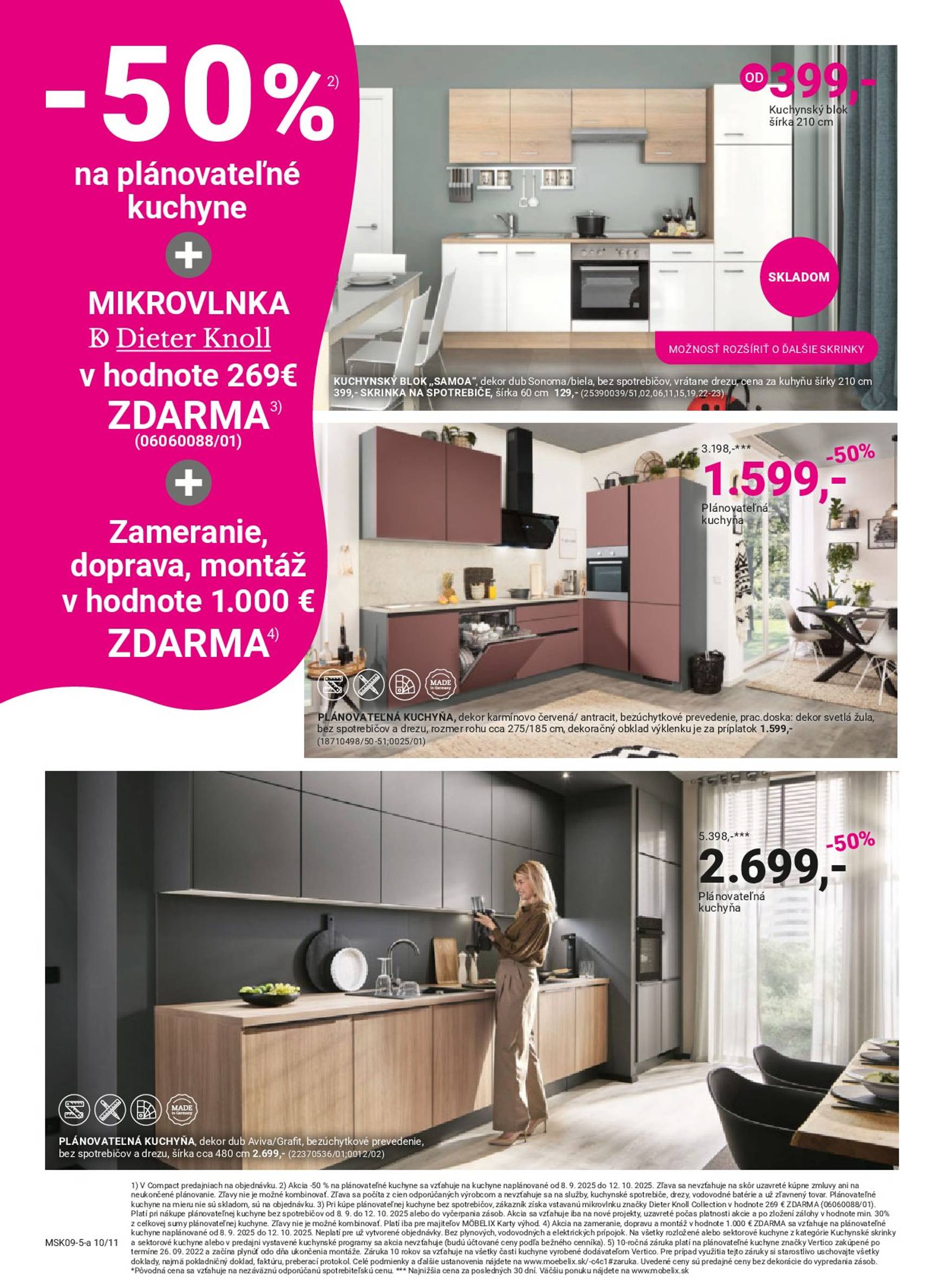 Page 10 of Aktuálny mobelix leták platný od pondelka 08.09 do 12.10