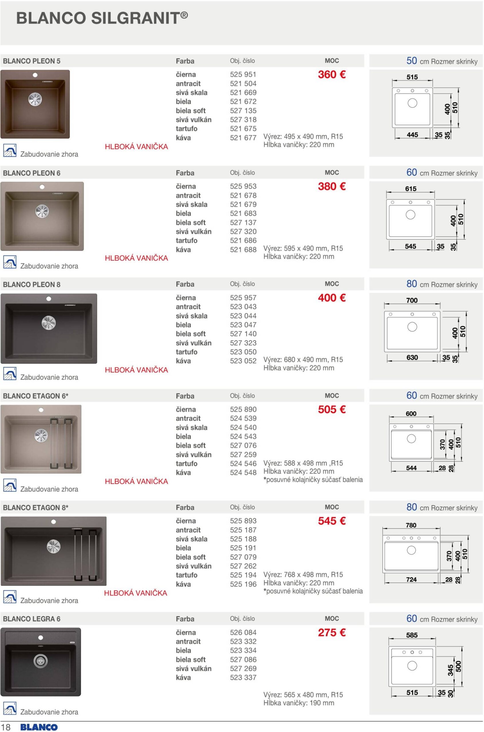 Page 18 of Aktuálny mobelix leták platný od soboty 01.02 do 31.12