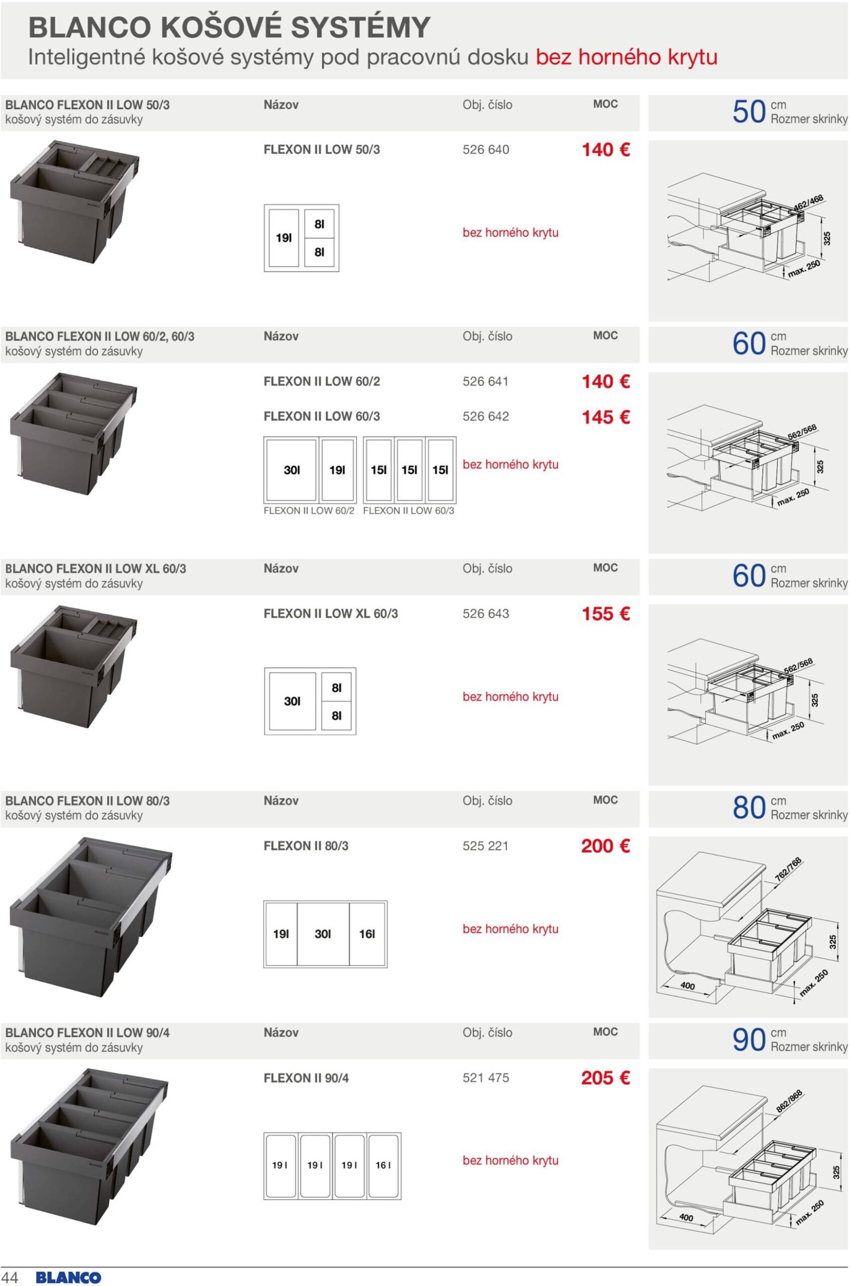 Page 44 of Aktuálny mobelix leták platný od soboty 01.02 do 31.12