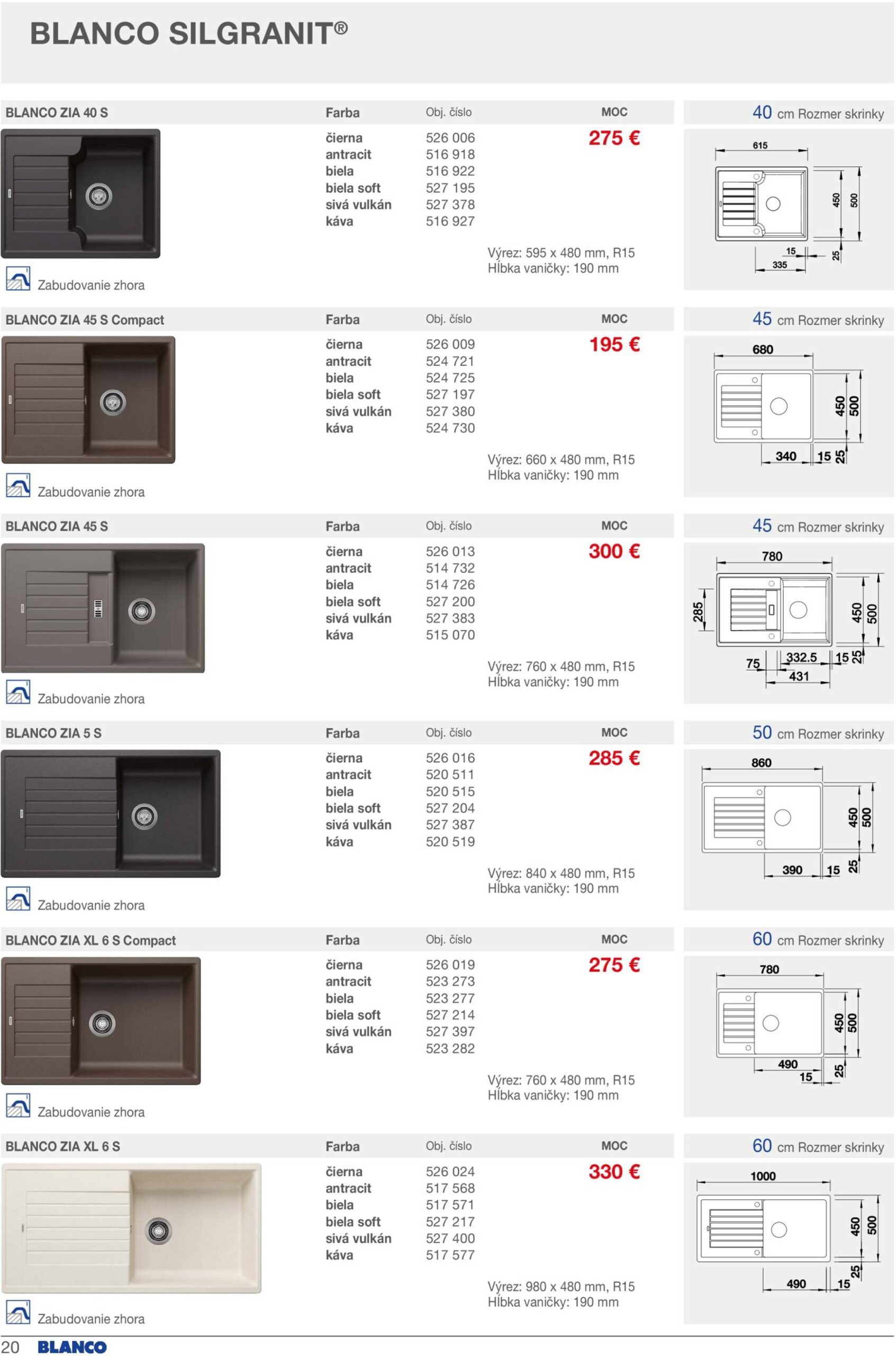 Page 20 of Aktuálny mobelix leták platný od soboty 01.02 do 31.12