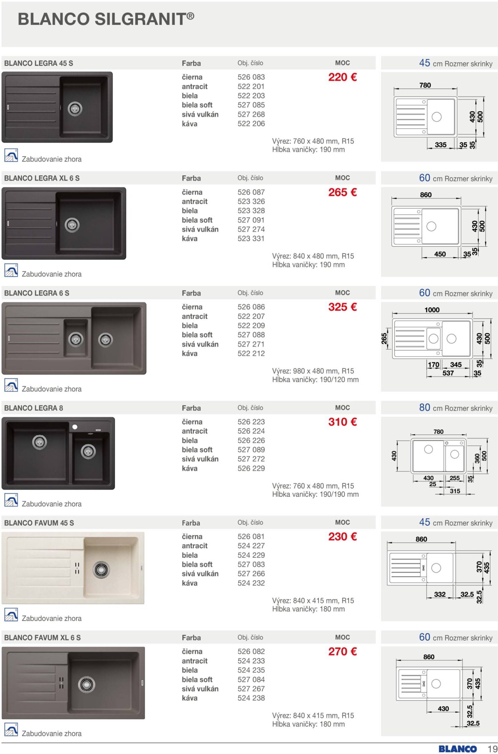 Page 19 of Aktuálny mobelix leták platný od soboty 01.02 do 31.12
