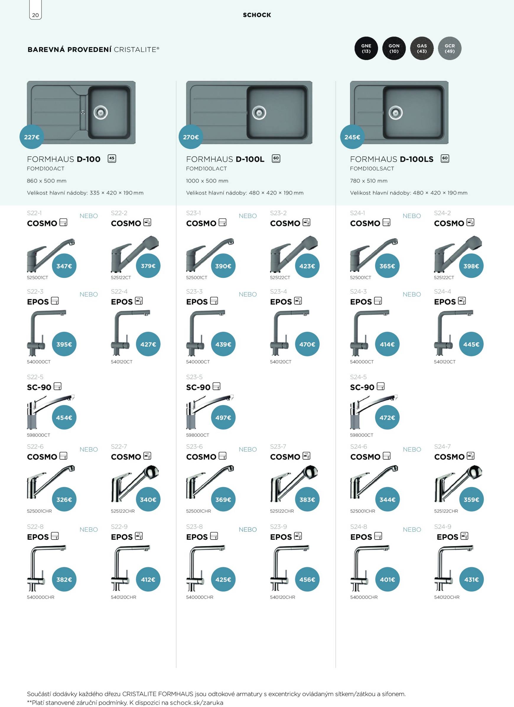 Page 20 of Aktuálny mobelix leták platný od stredy 01.01 do 31.12