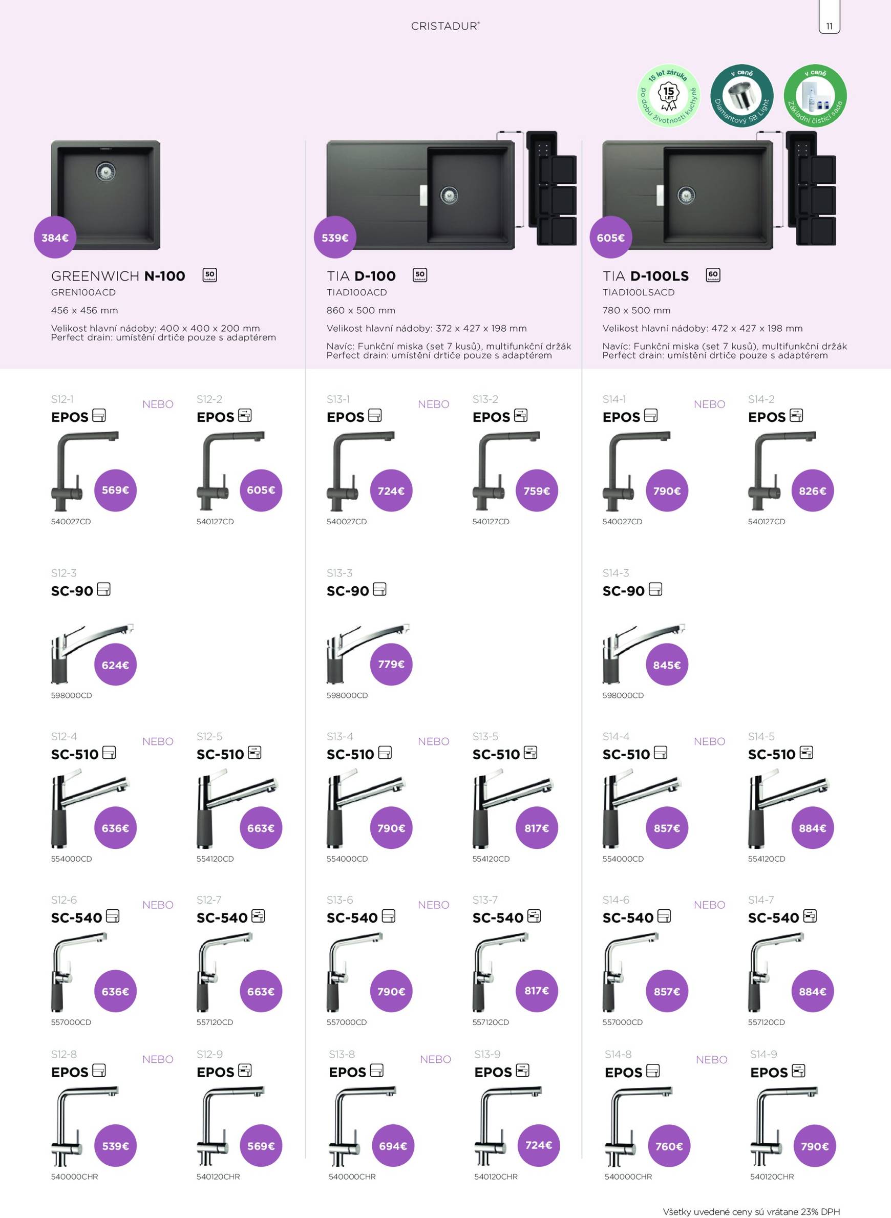 Page 11 of Aktuálny mobelix leták platný od stredy 01.01 do 31.12