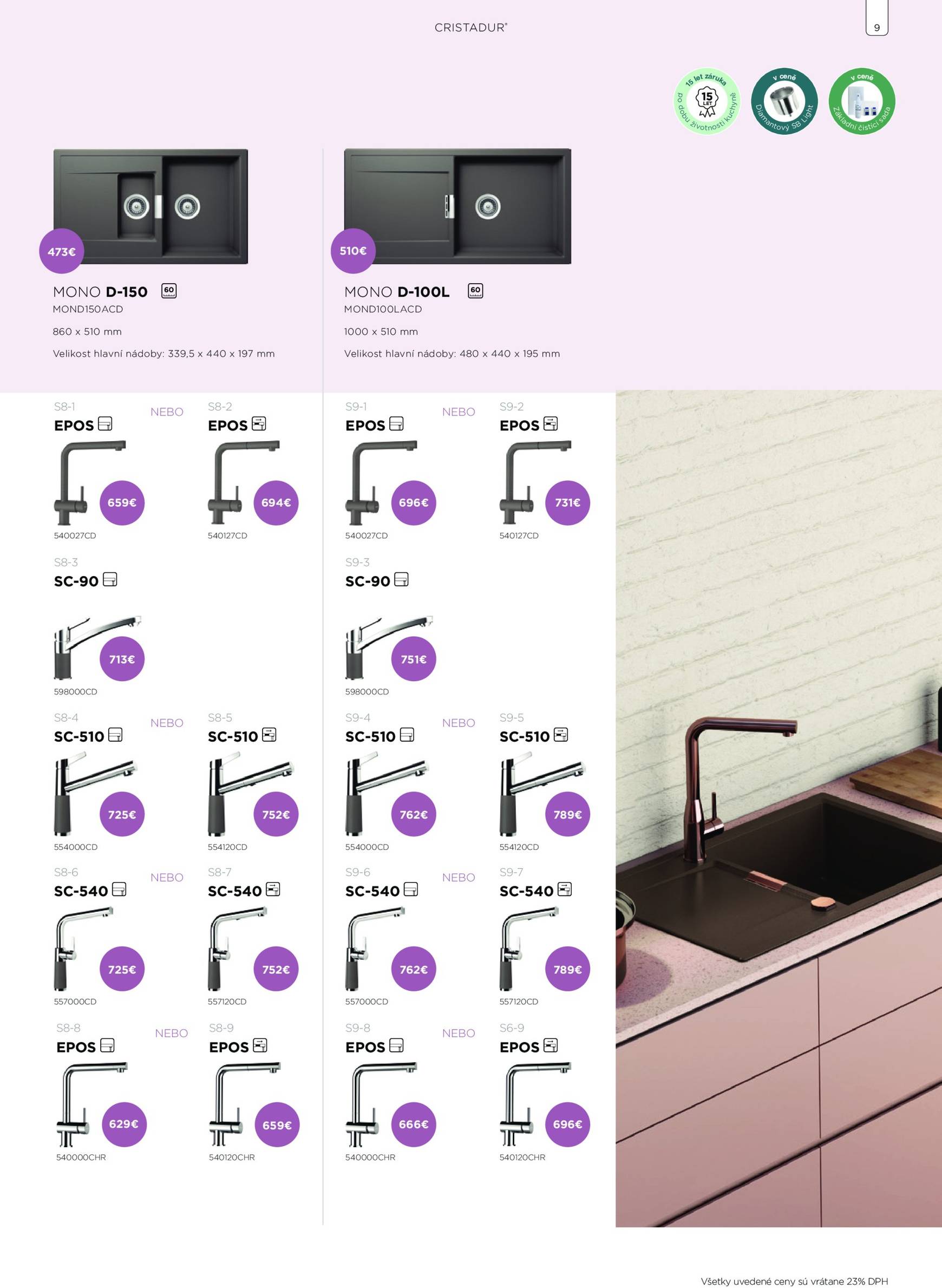 Page 9 of Aktuálny mobelix leták platný od stredy 01.01 do 31.12