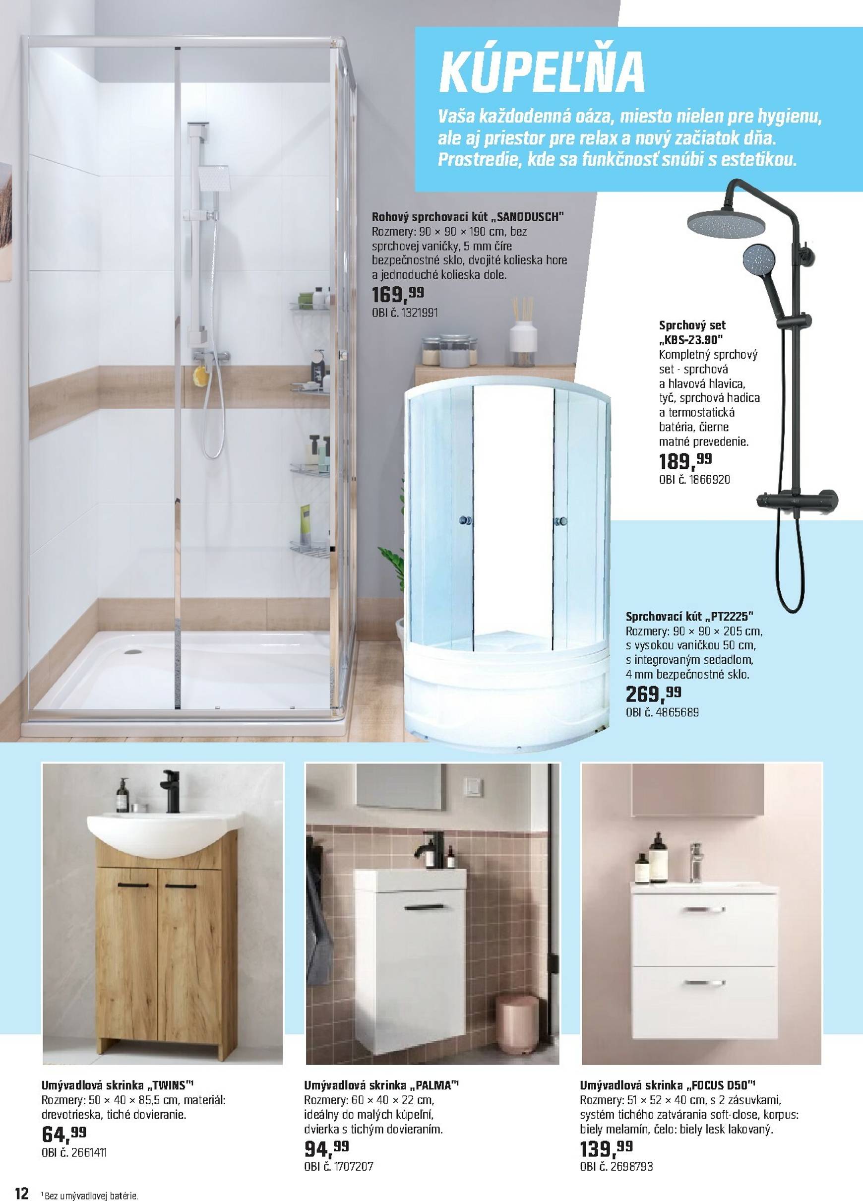 Page 12 of Aktuálny obi leták platný od pondelka 15.09 do 15.11