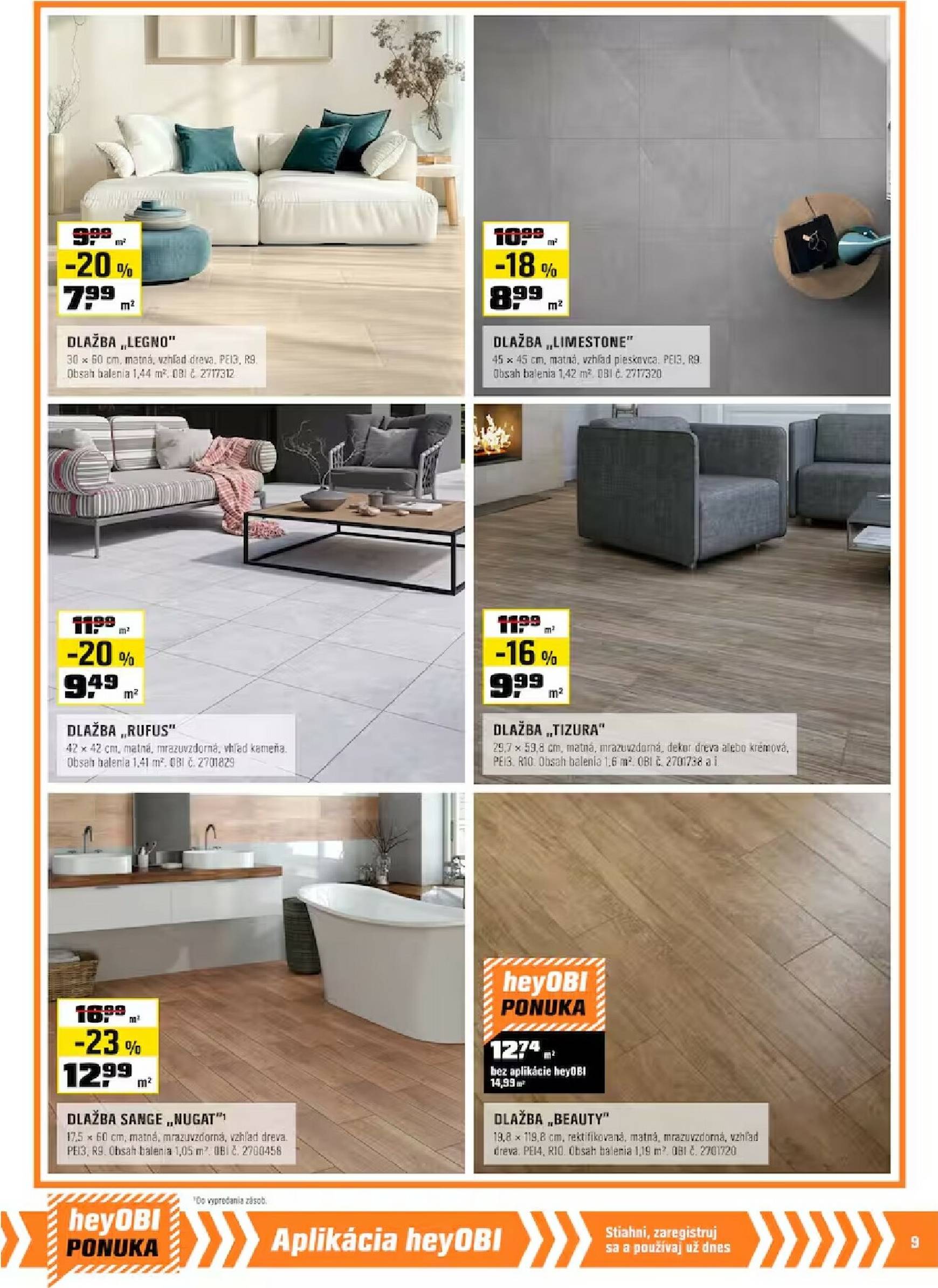 Page 9 of Aktuálny obi leták platný od štvrtka 02.10 do 31.10