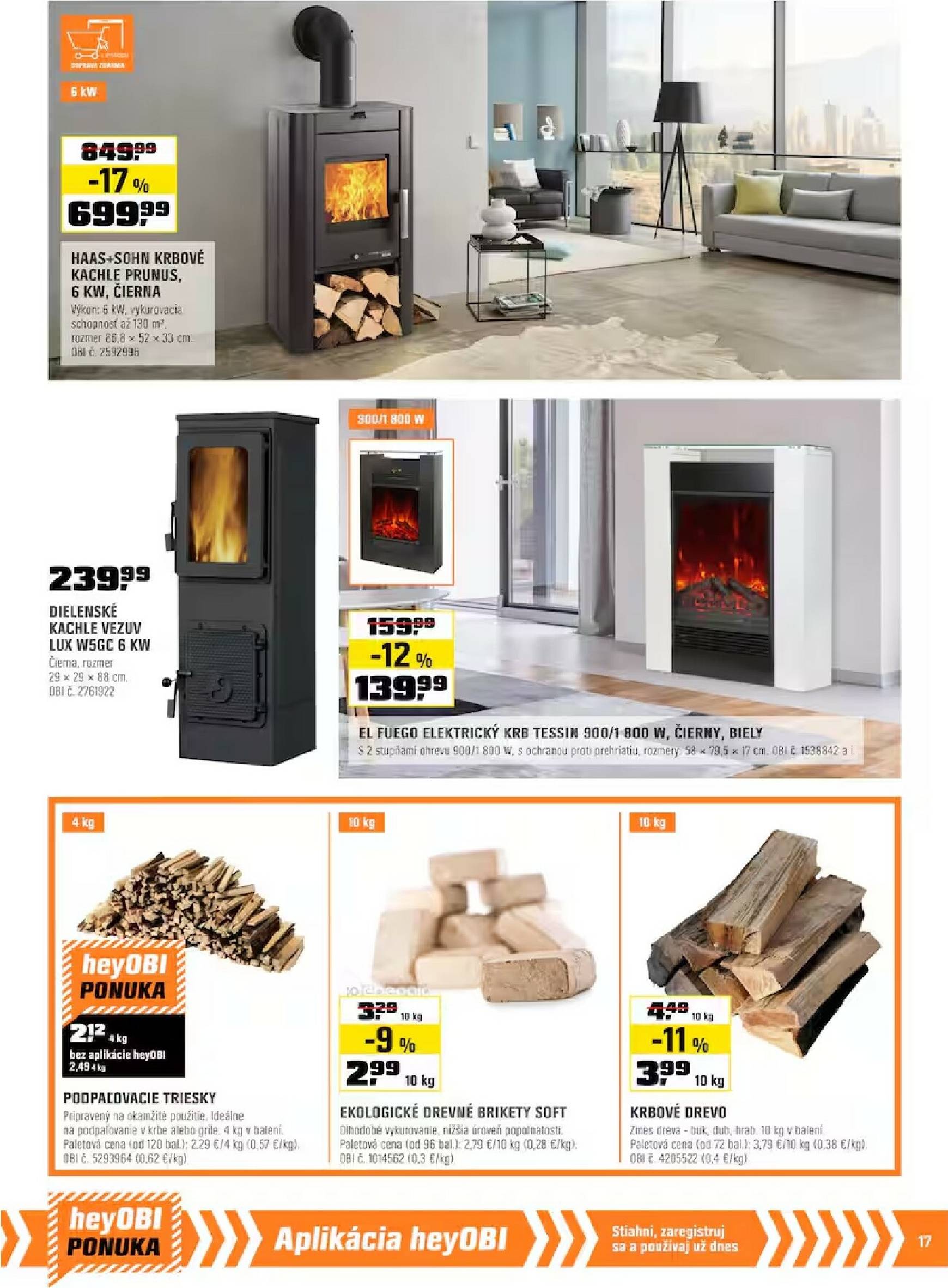 Page 17 of Aktuálny obi leták platný od štvrtka 02.10 do 31.10