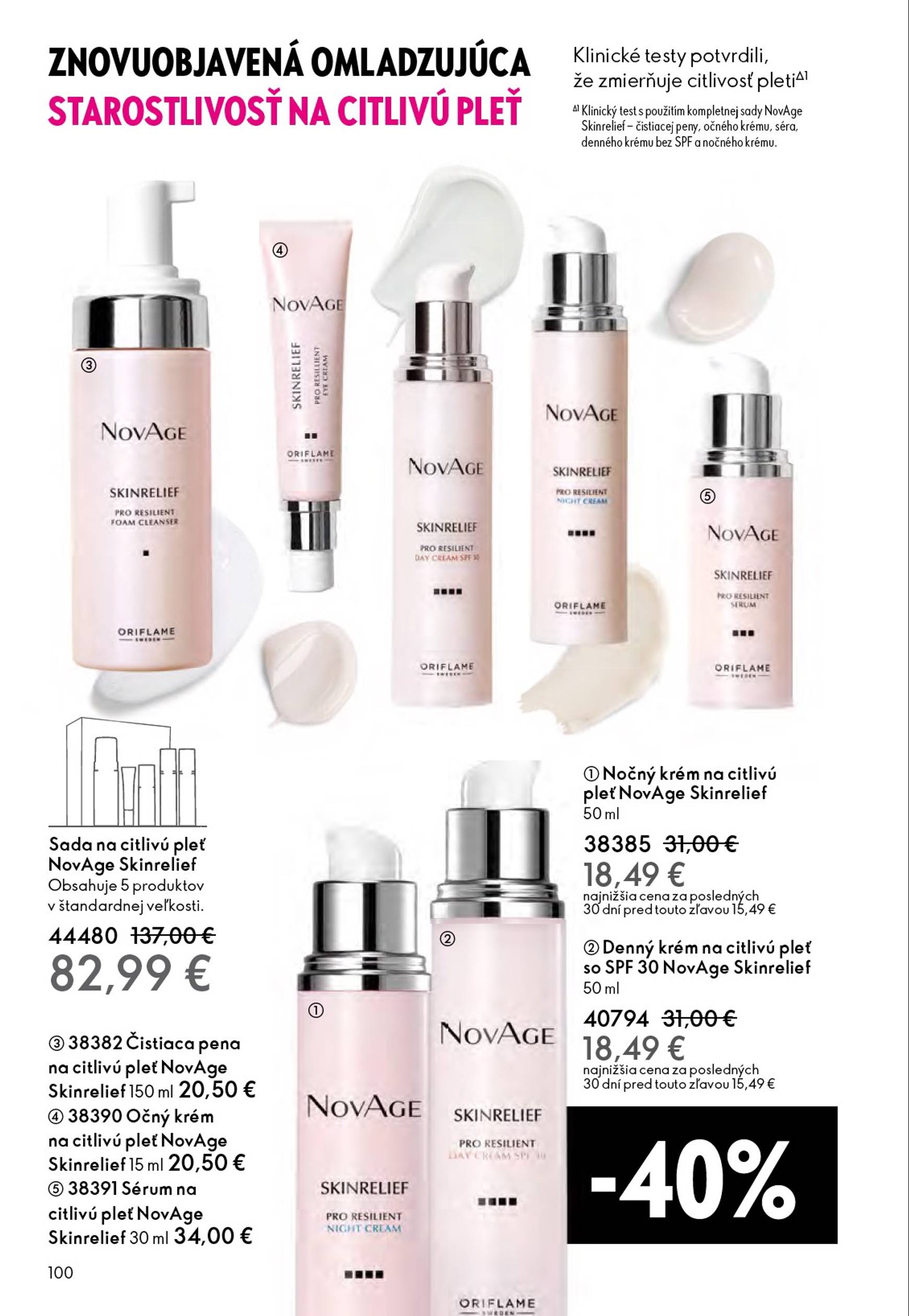 Page 100 of Aktuálny oriflame leták platný od stredy 01.10 do 21.10