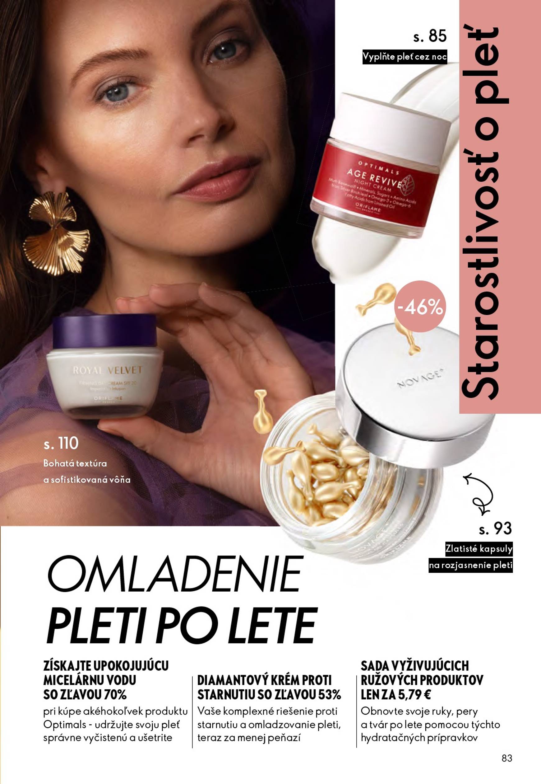 Page 83 of Aktuálny oriflame leták platný od stredy 01.10 do 21.10