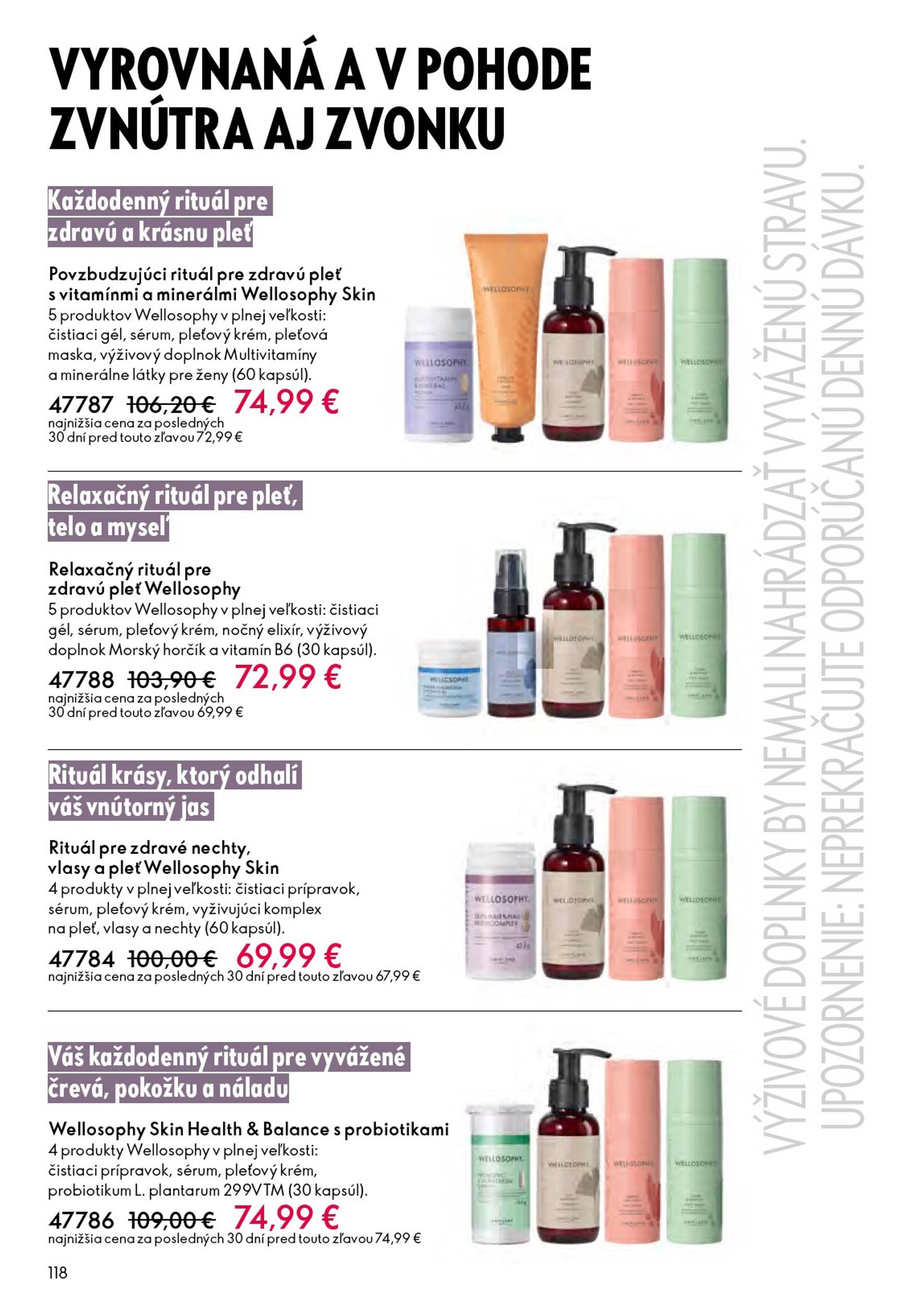 Page 118 of Aktuálny oriflame leták platný od stredy 01.10 do 21.10