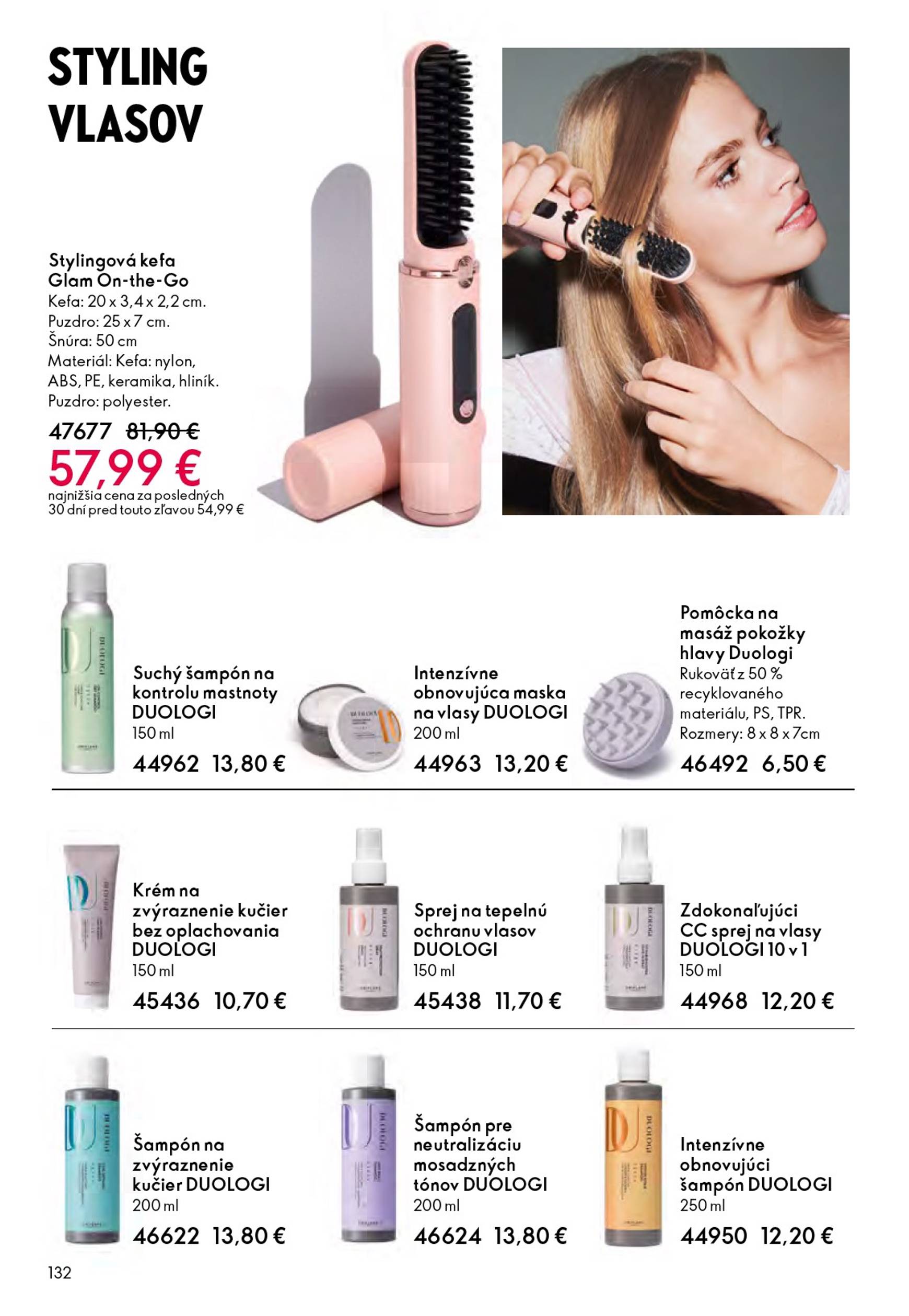 Page 132 of Aktuálny oriflame leták platný od stredy 01.10 do 21.10