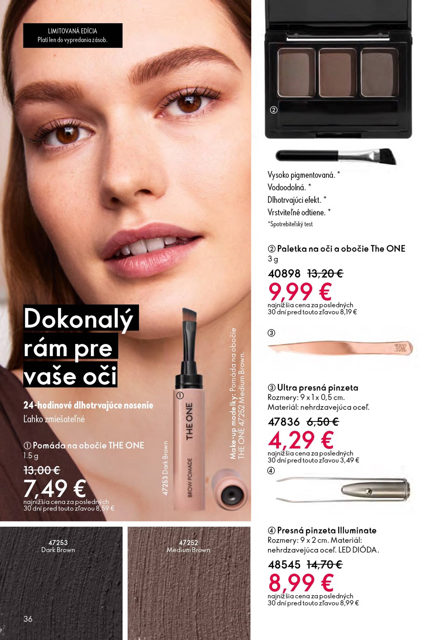 Page 36 of Aktuálny oriflame leták platný od stredy 01.10 do 21.10