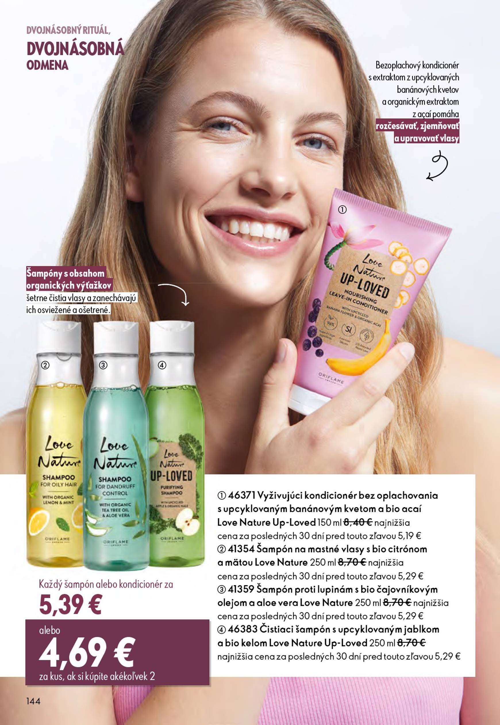 Page 144 of Aktuálny oriflame leták platný od stredy 01.10 do 21.10