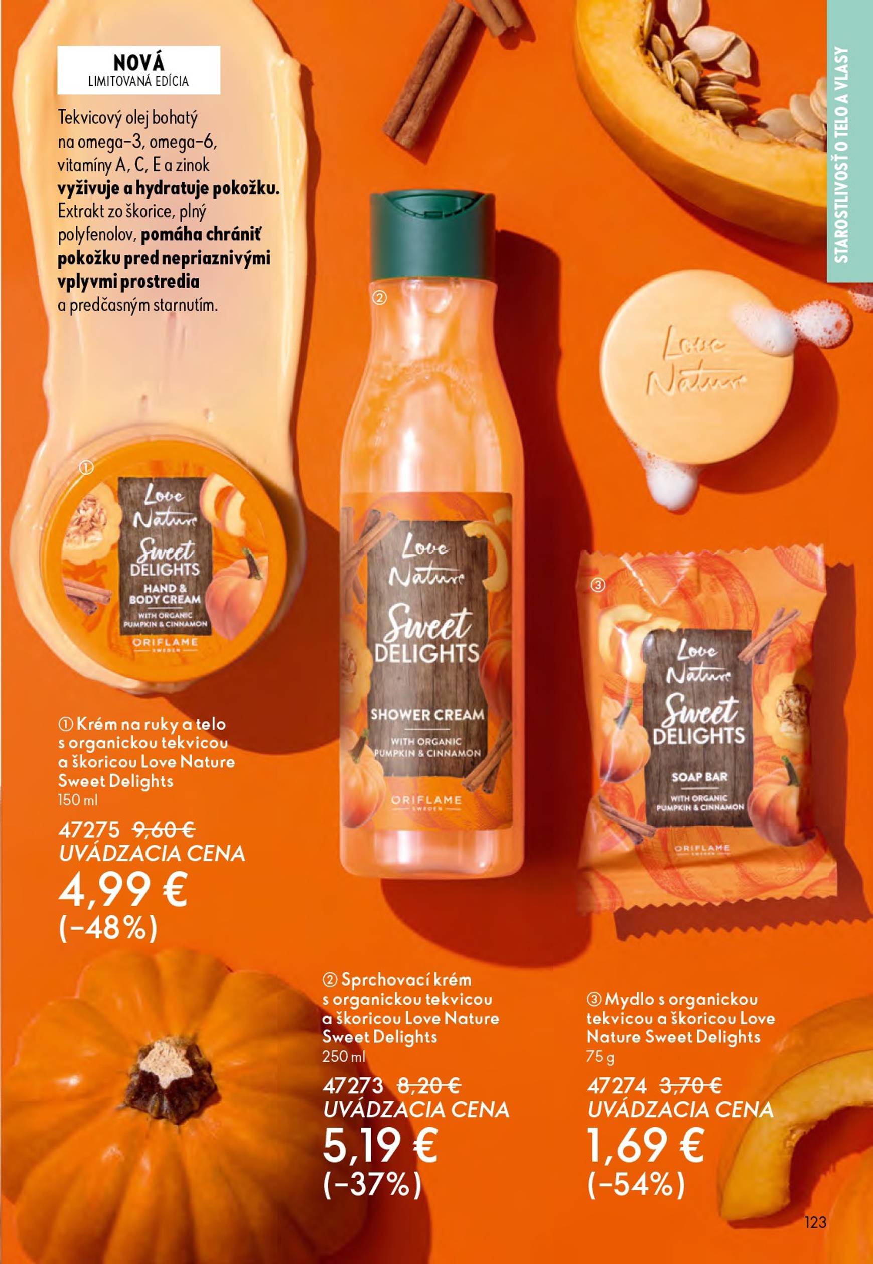 Page 123 of Aktuálny oriflame leták platný od stredy 01.10 do 21.10