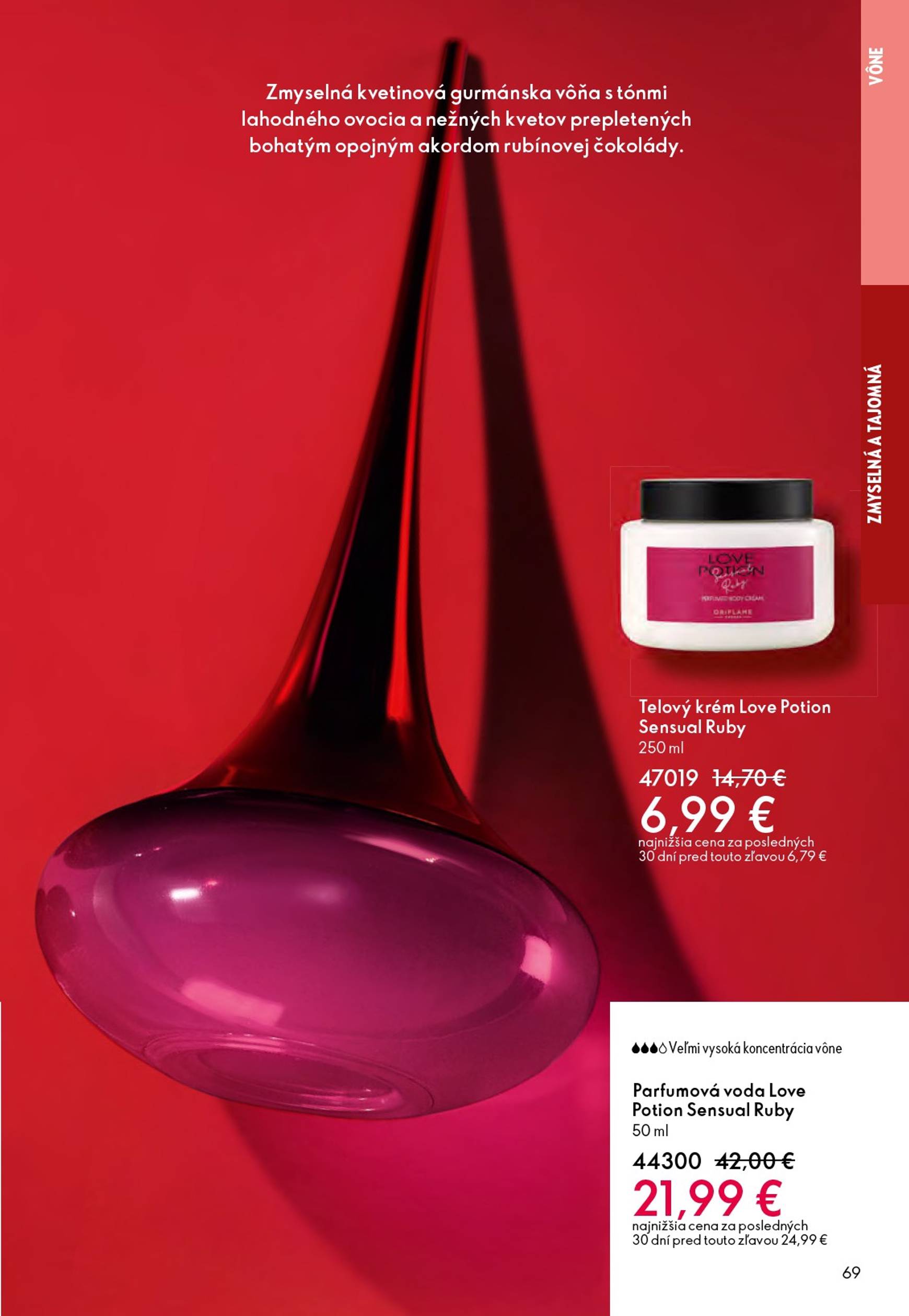 Page 69 of Aktuálny oriflame leták platný od stredy 01.10 do 21.10