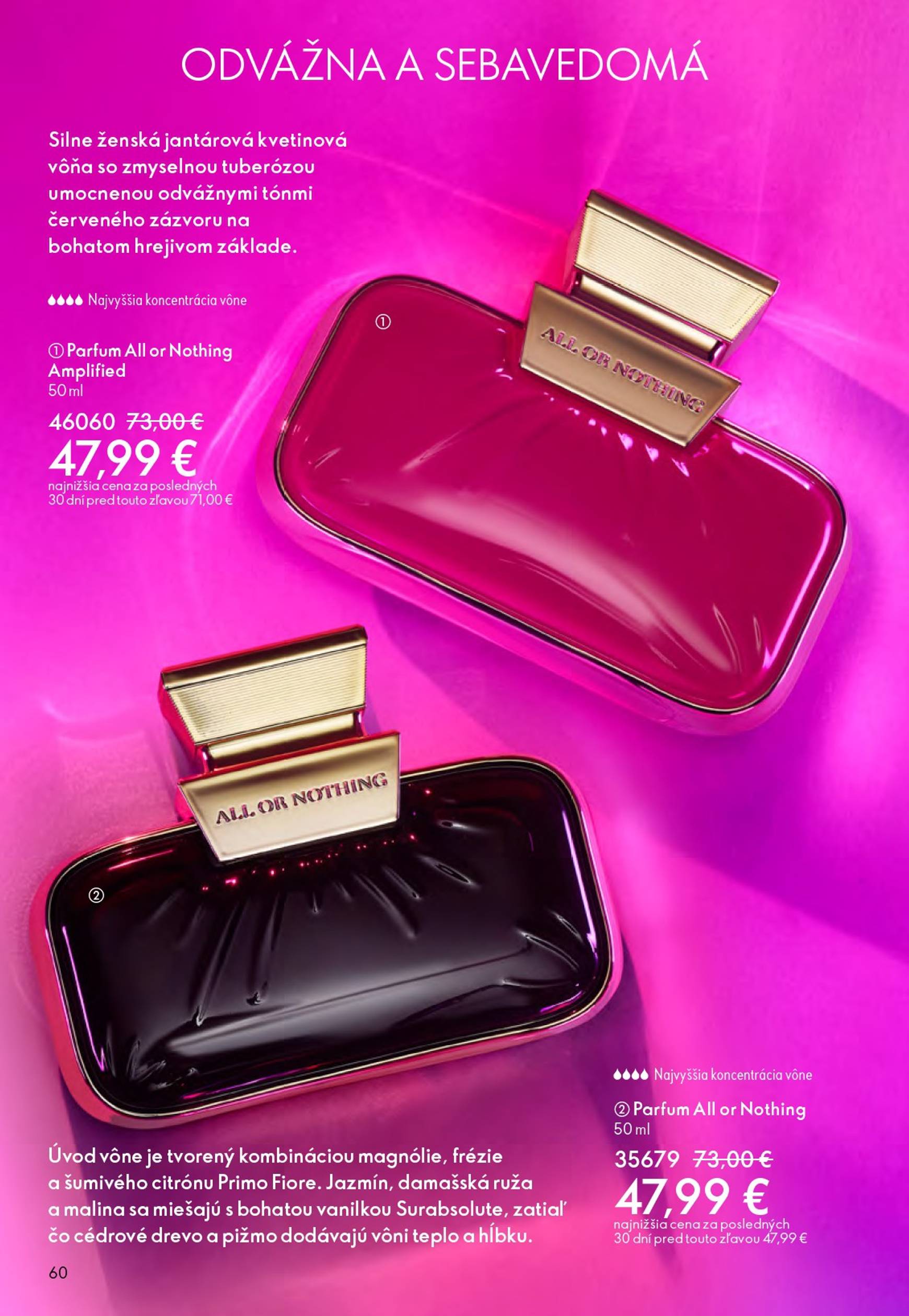 Page 60 of Aktuálny oriflame leták platný od stredy 01.10 do 21.10