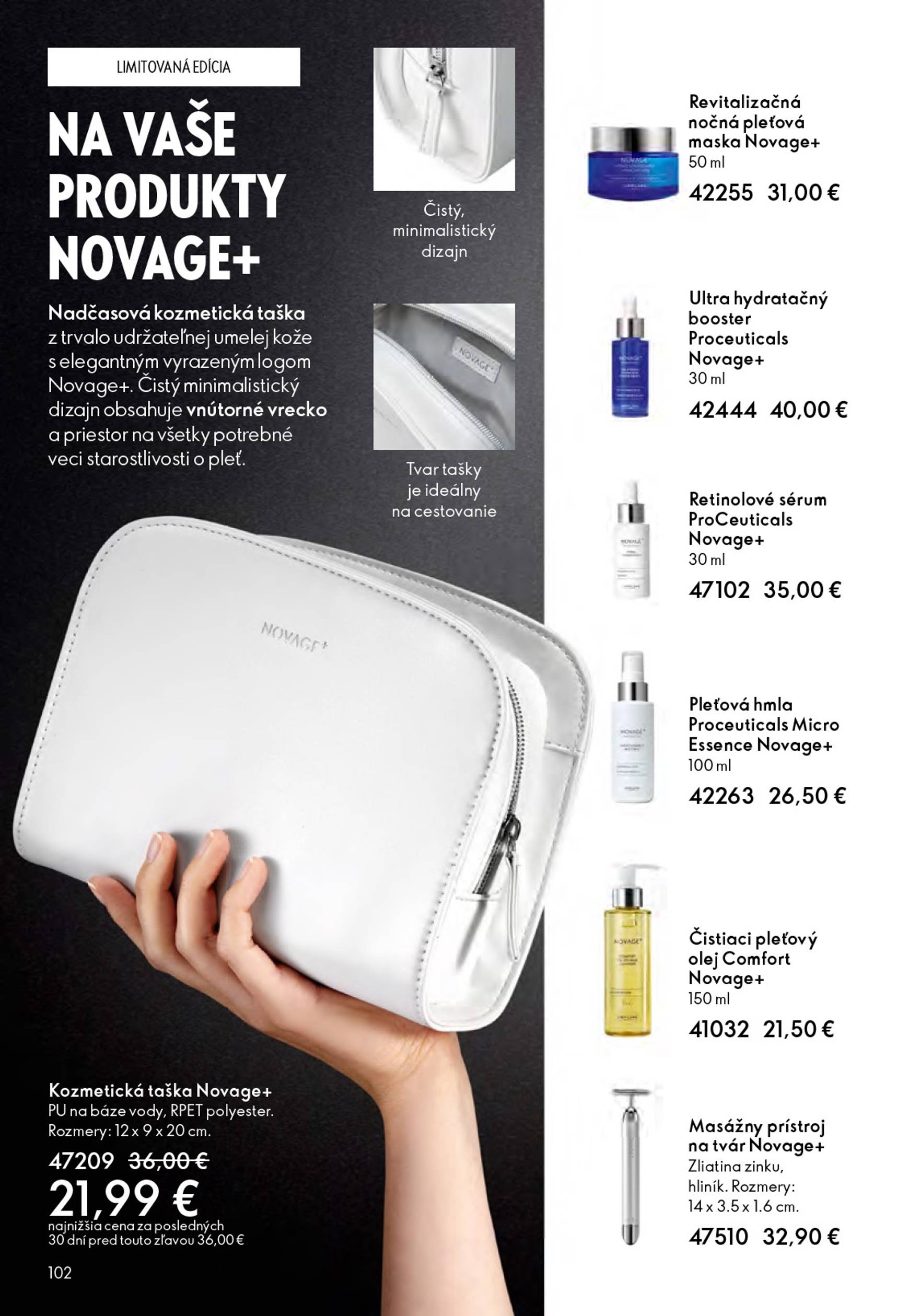 Page 102 of Aktuálny oriflame leták platný od stredy 01.10 do 21.10