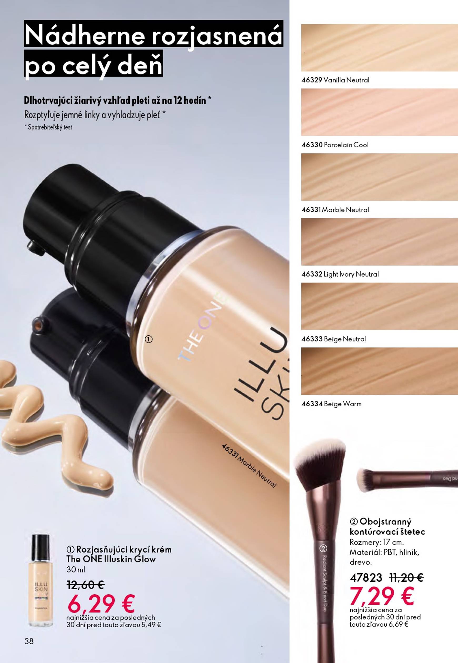 Page 38 of Aktuálny oriflame leták platný od stredy 01.10 do 21.10