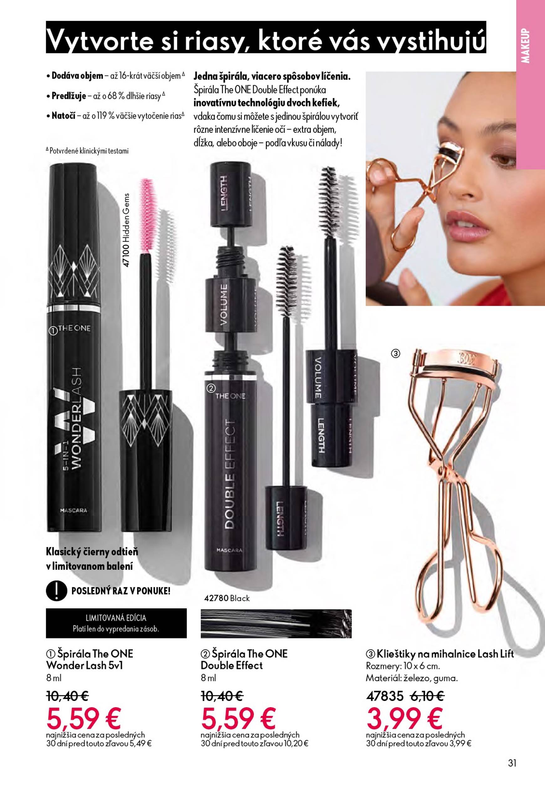Page 31 of Aktuálny oriflame leták platný od stredy 01.10 do 21.10