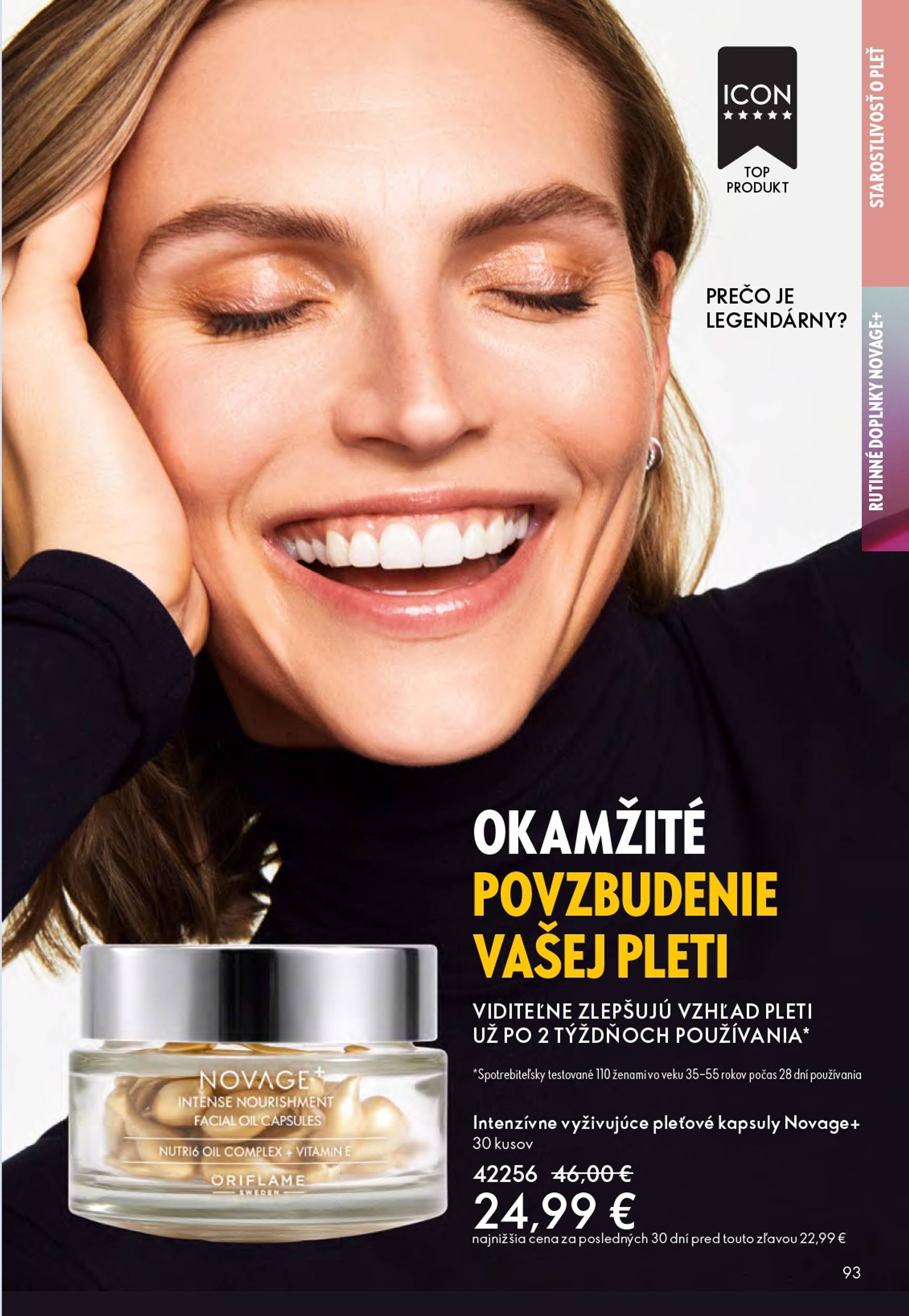 Page 93 of Aktuálny oriflame leták platný od stredy 01.10 do 21.10
