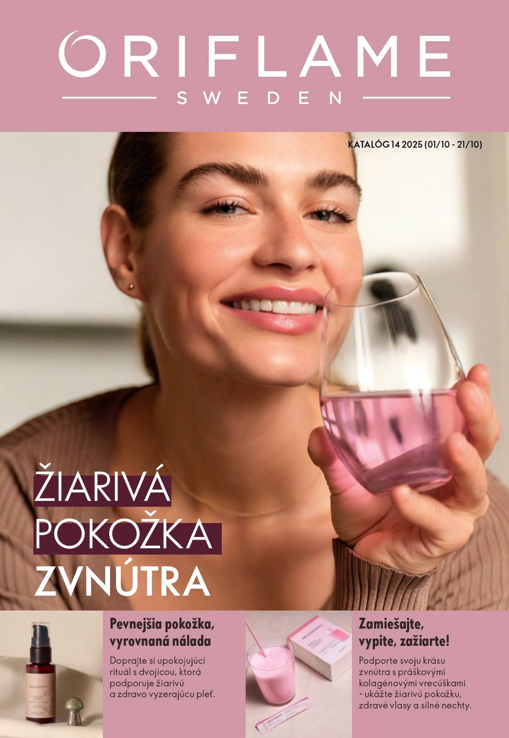 Page 1 of Aktuálny oriflame leták platný od stredy 01.10 do 21.10