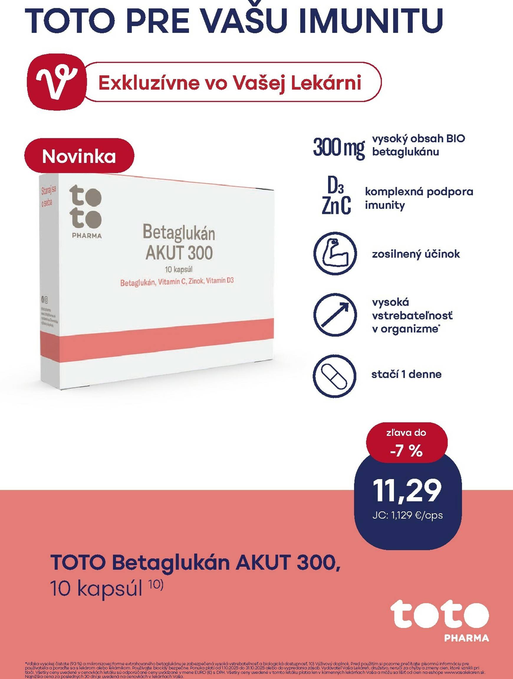 Page 4 of Aktuálny vasa-lekaren leták platný od stredy 01.10 do 31.10