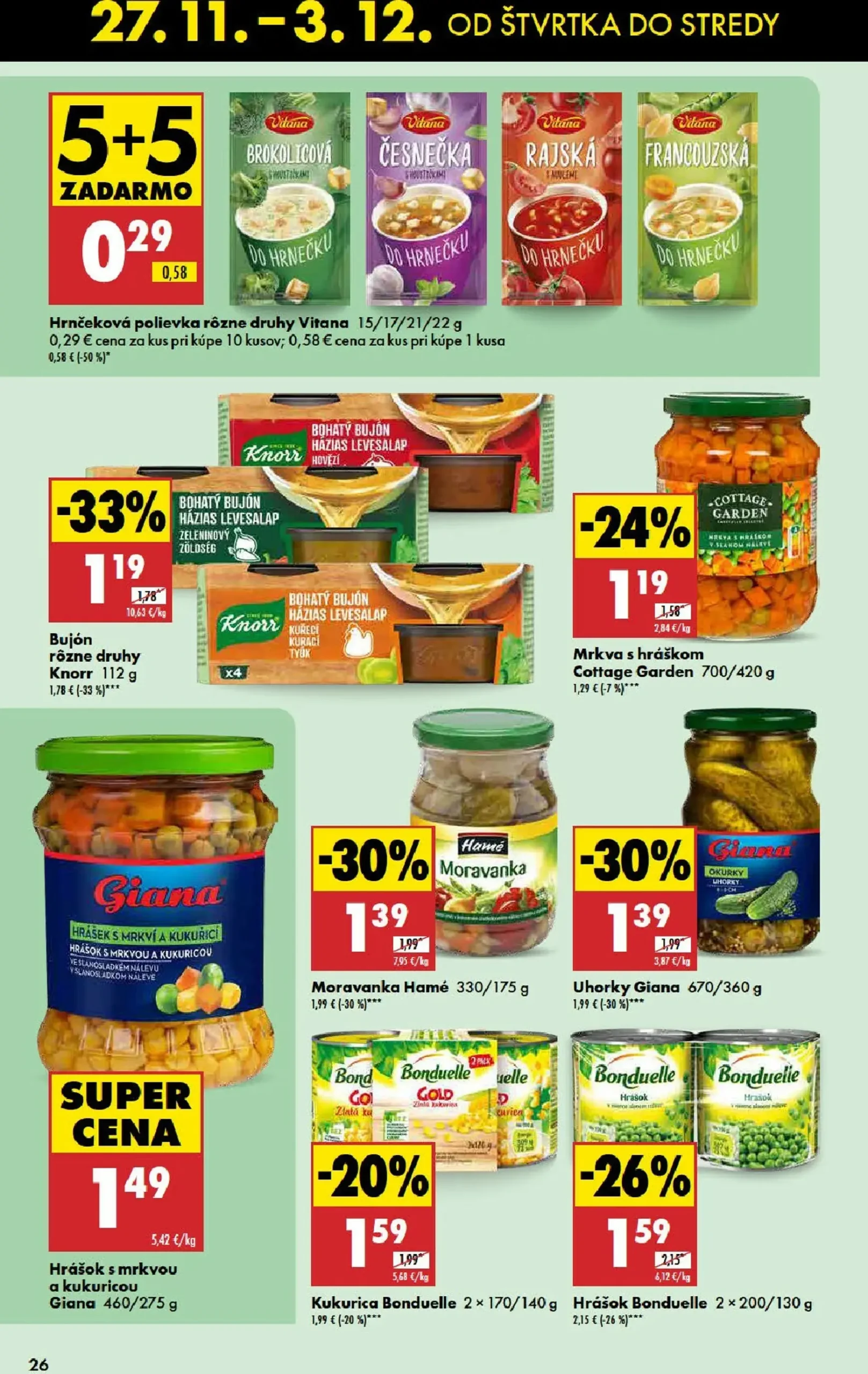 Page 26 of Aktuálny biedronka leták platný od štvrtka 27.11 do 03.12