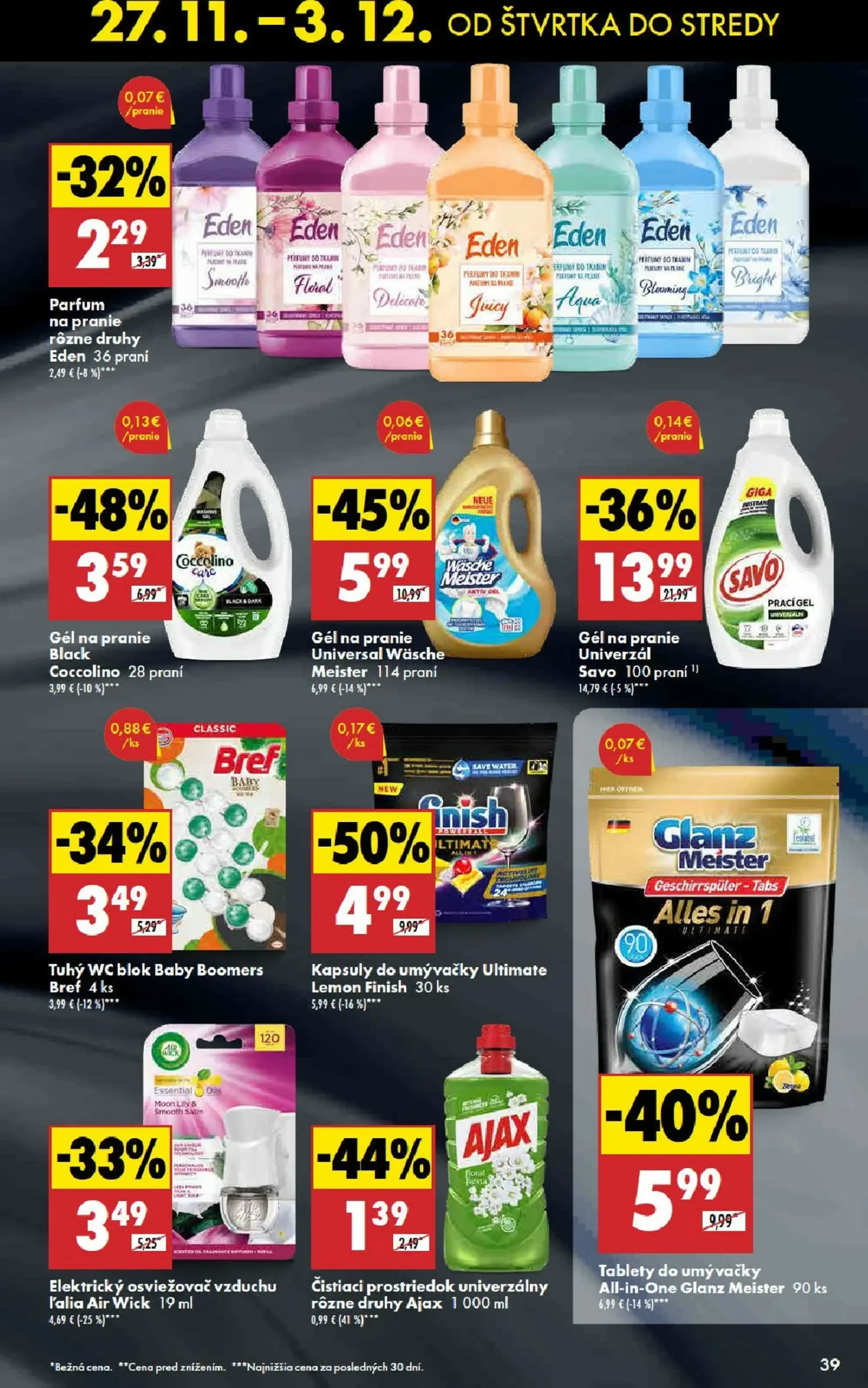 Page 39 of Aktuálny biedronka leták platný od štvrtka 27.11 do 03.12