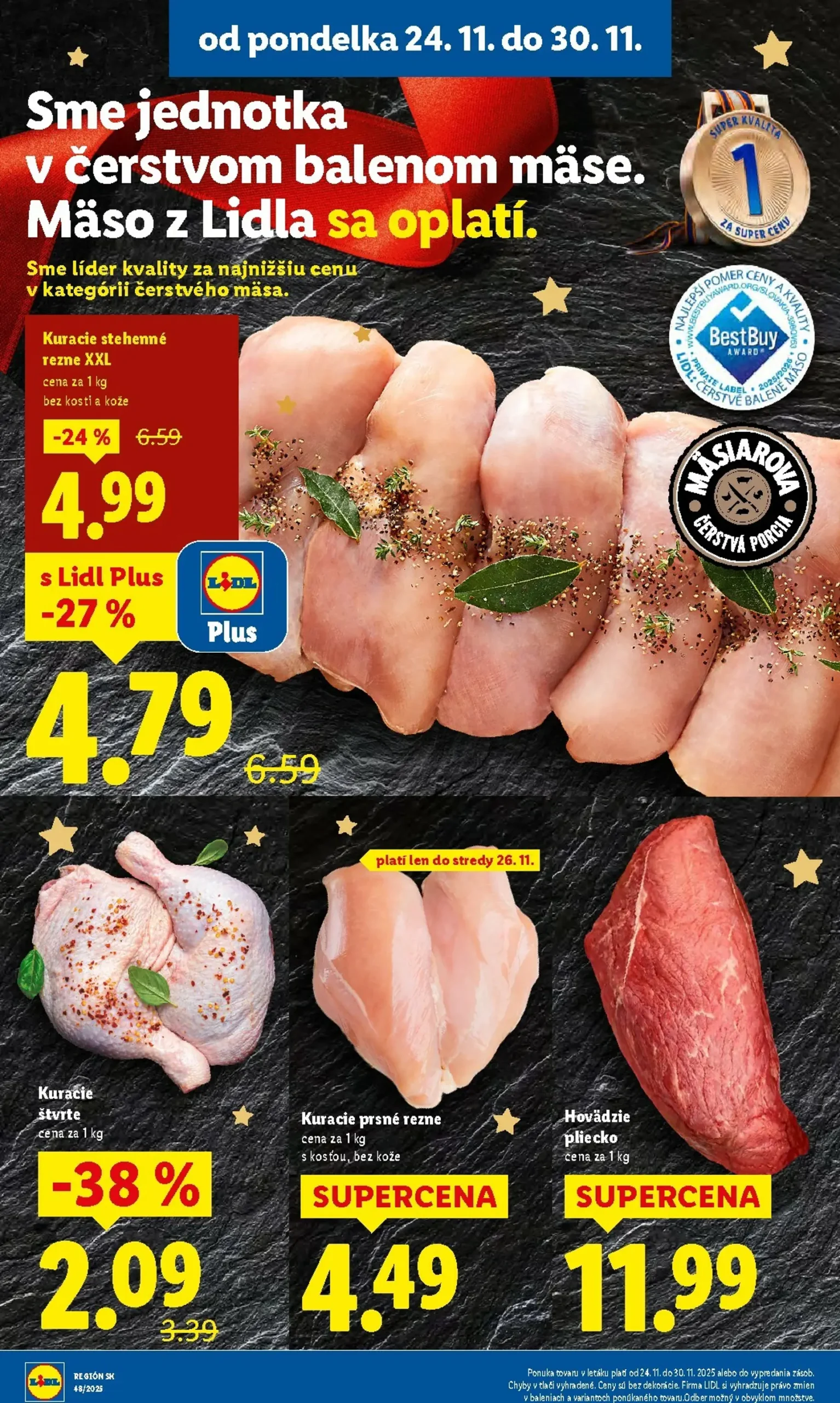 Page 10 of Aktuálny lidl leták platný od pondelka 24.11 do 30.11