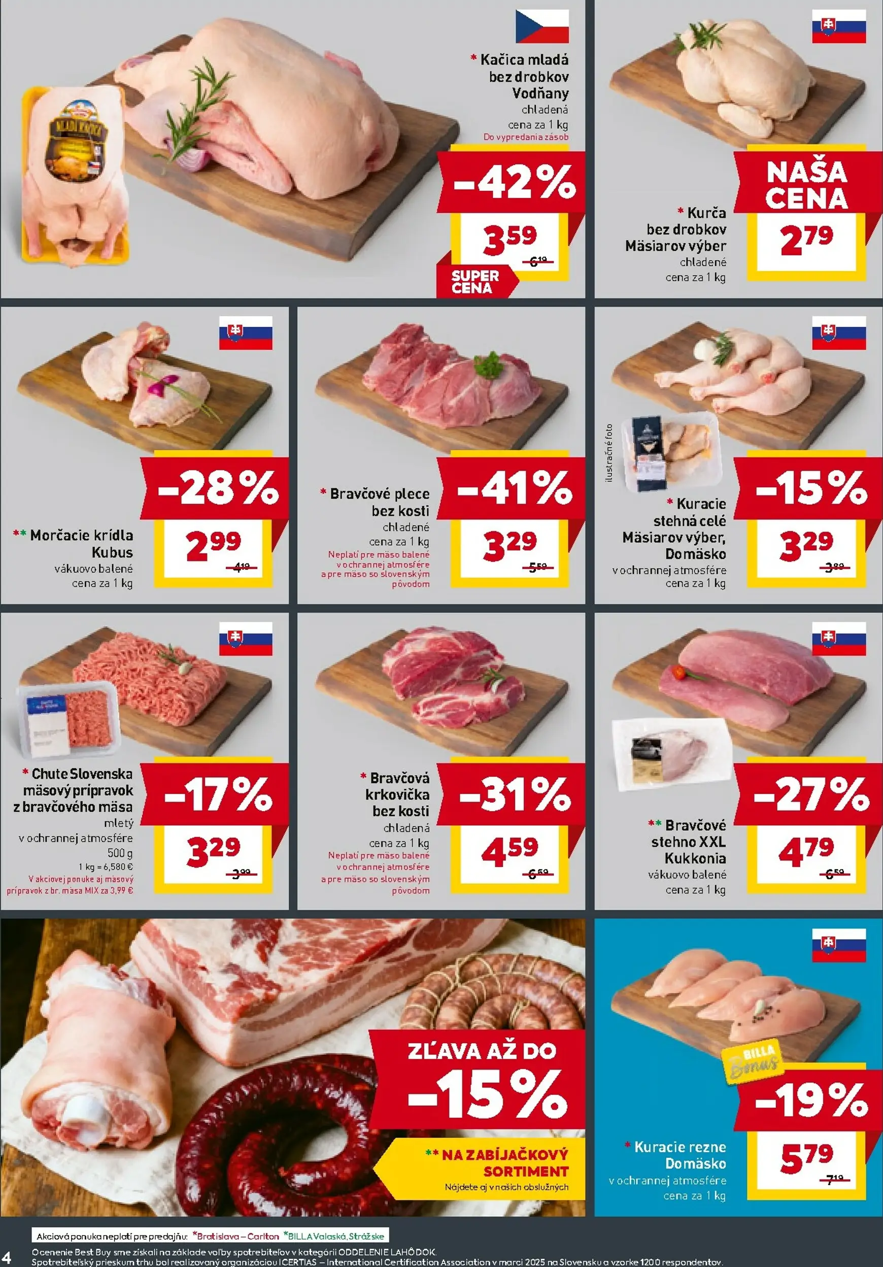 Page 4 of Aktuálny billa leták platný od stredy 26.11 do 02.12