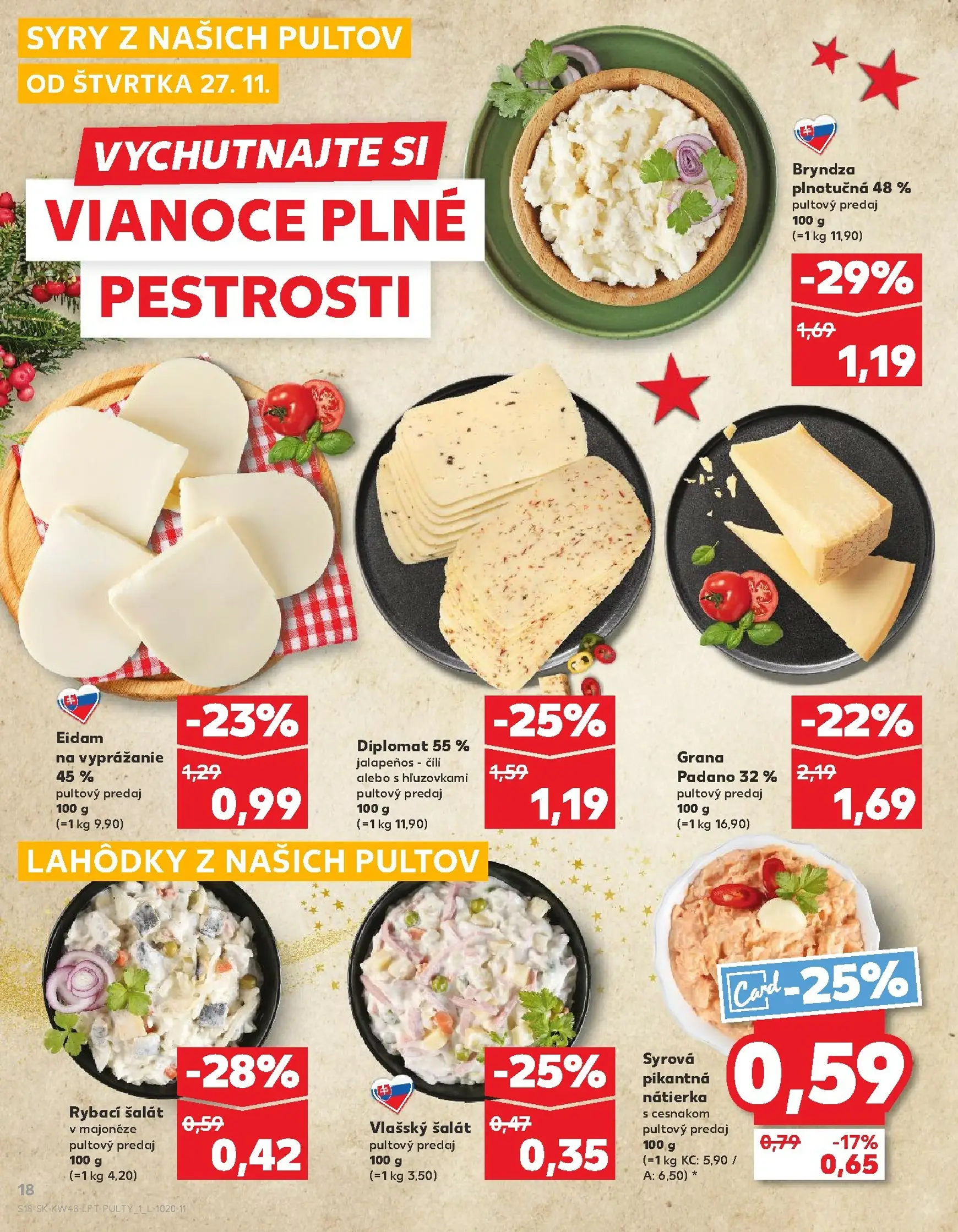 Page 18 of Aktuálny kaufland leták platný od štvrtka 27.11 do 03.12