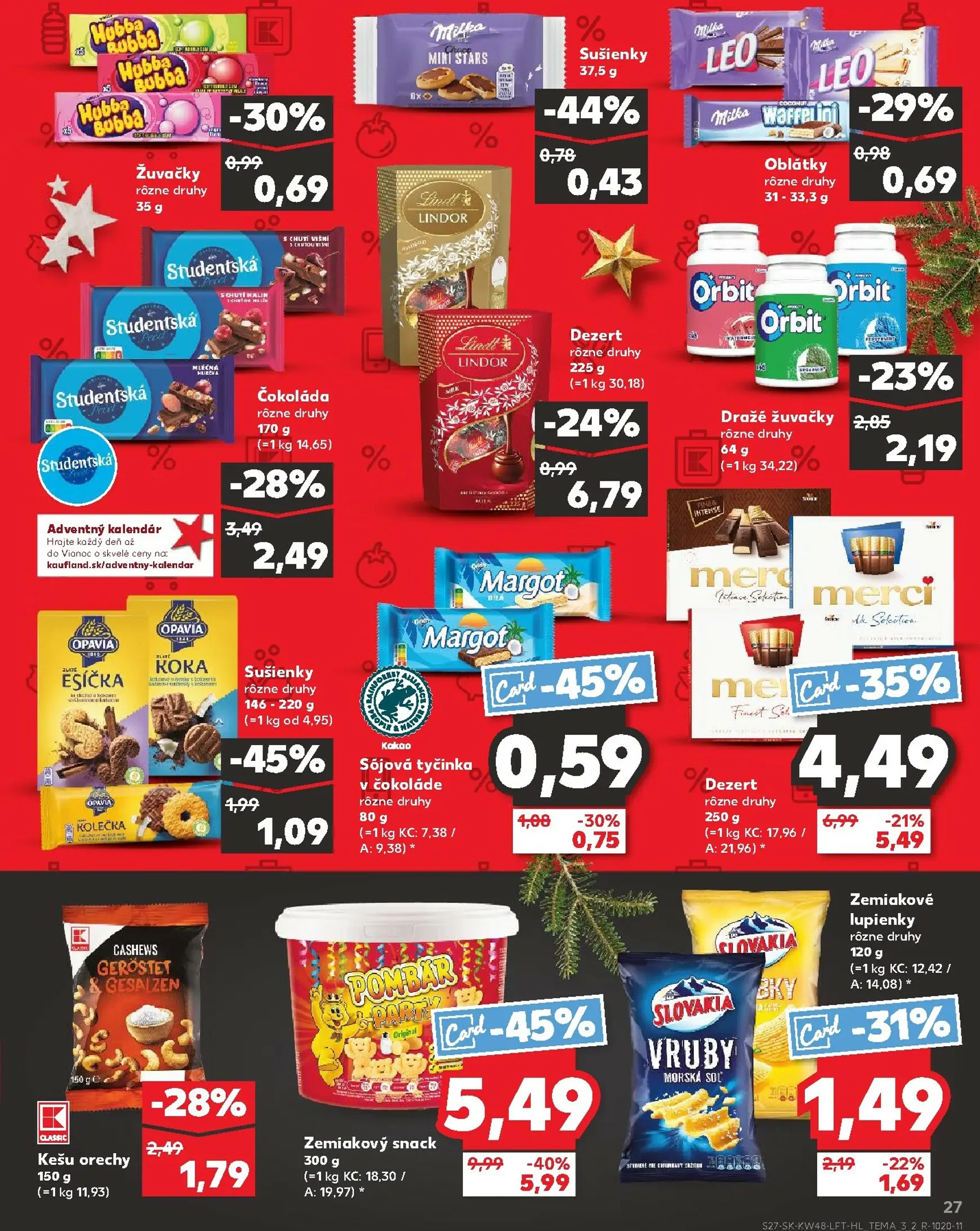 Page 27 of Aktuálny kaufland leták platný od štvrtka 27.11 do 03.12