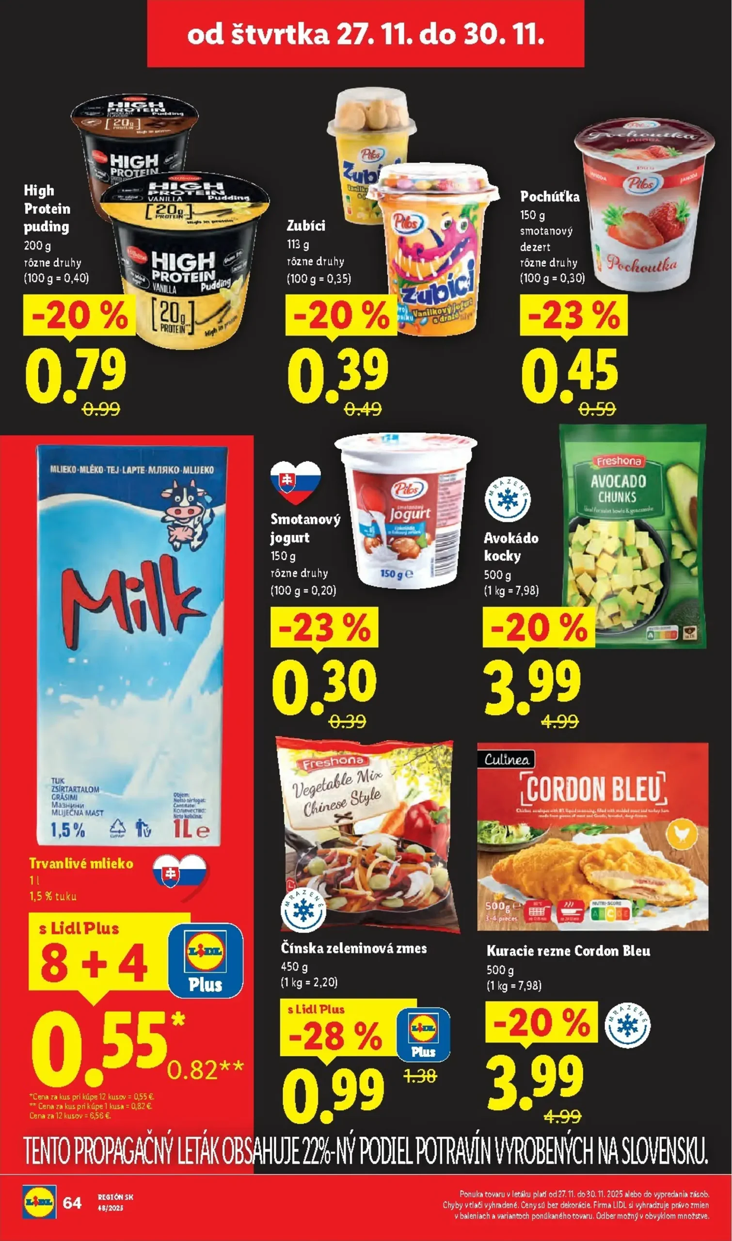 Page 64 of Aktuálny lidl leták platný od pondelka 24.11 do 30.11