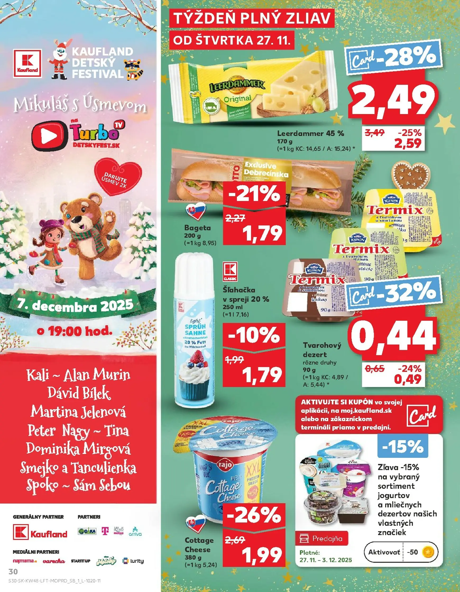 Page 30 of Aktuálny kaufland leták platný od štvrtka 27.11 do 03.12