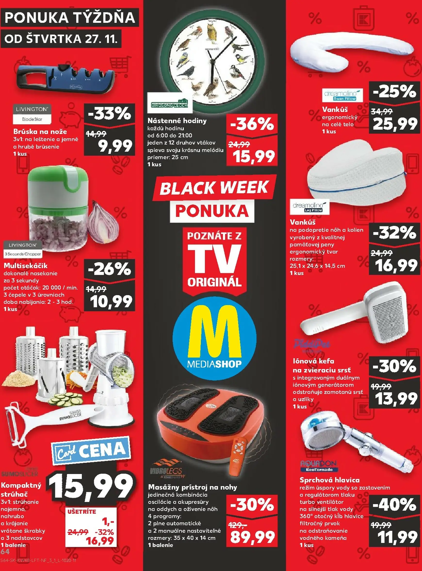 Page 64 of Aktuálny kaufland leták platný od štvrtka 27.11 do 03.12