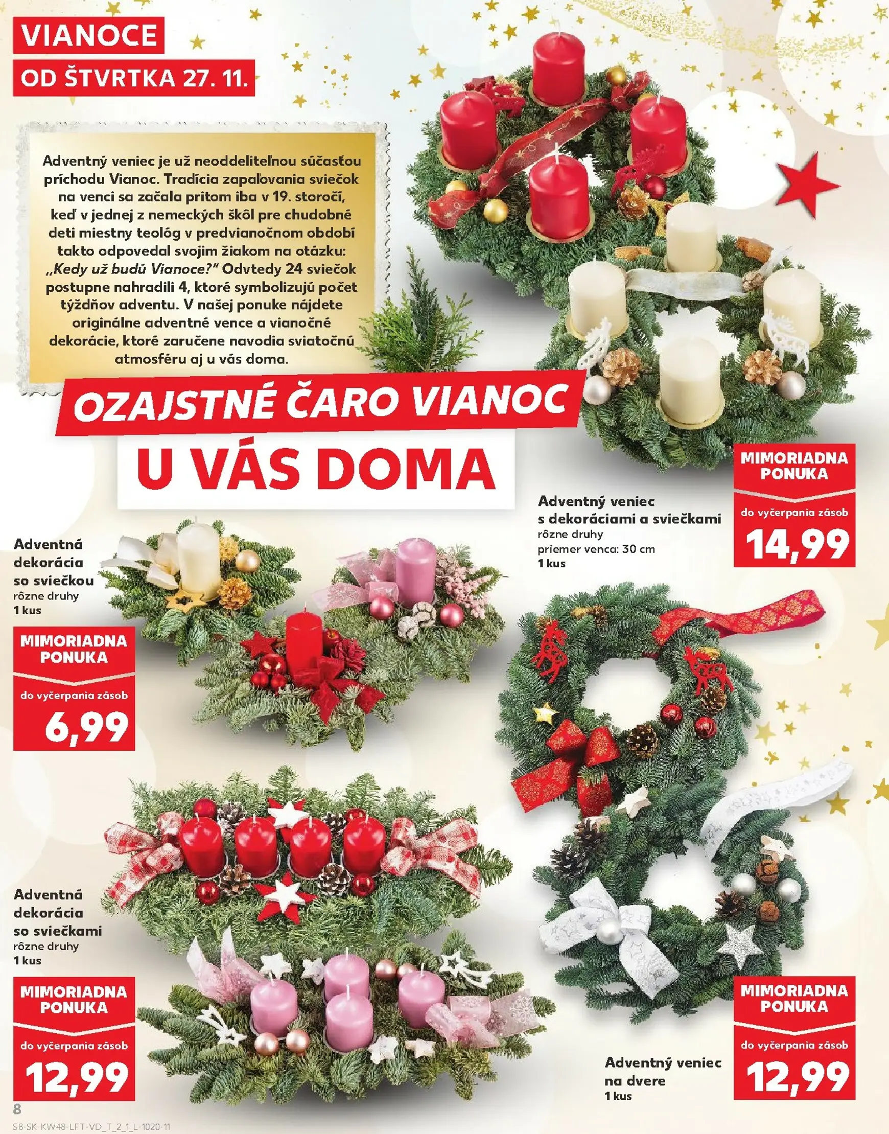 Page 8 of Aktuálny kaufland leták platný od štvrtka 27.11 do 03.12