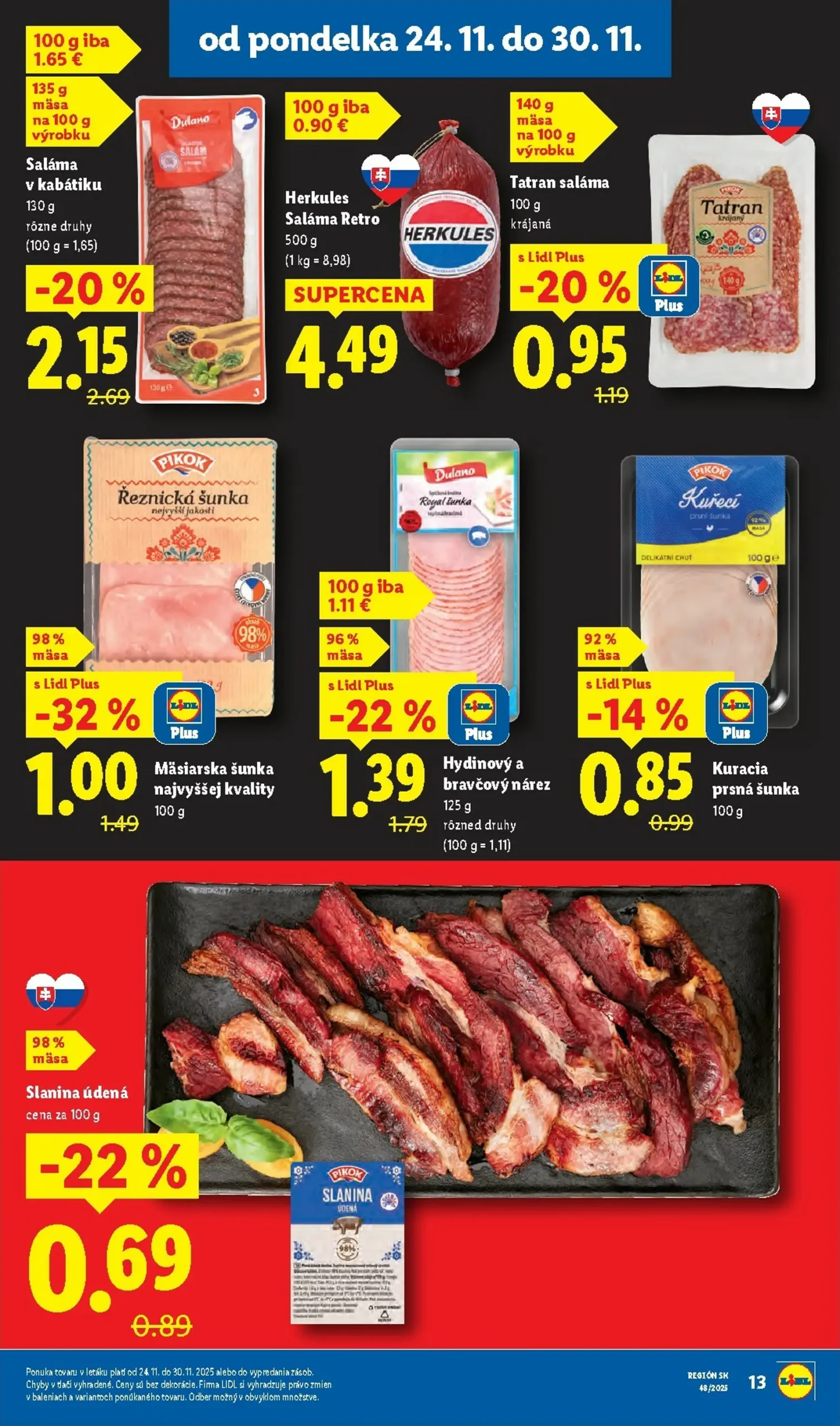Page 15 of Aktuálny lidl leták platný od pondelka 24.11 do 30.11