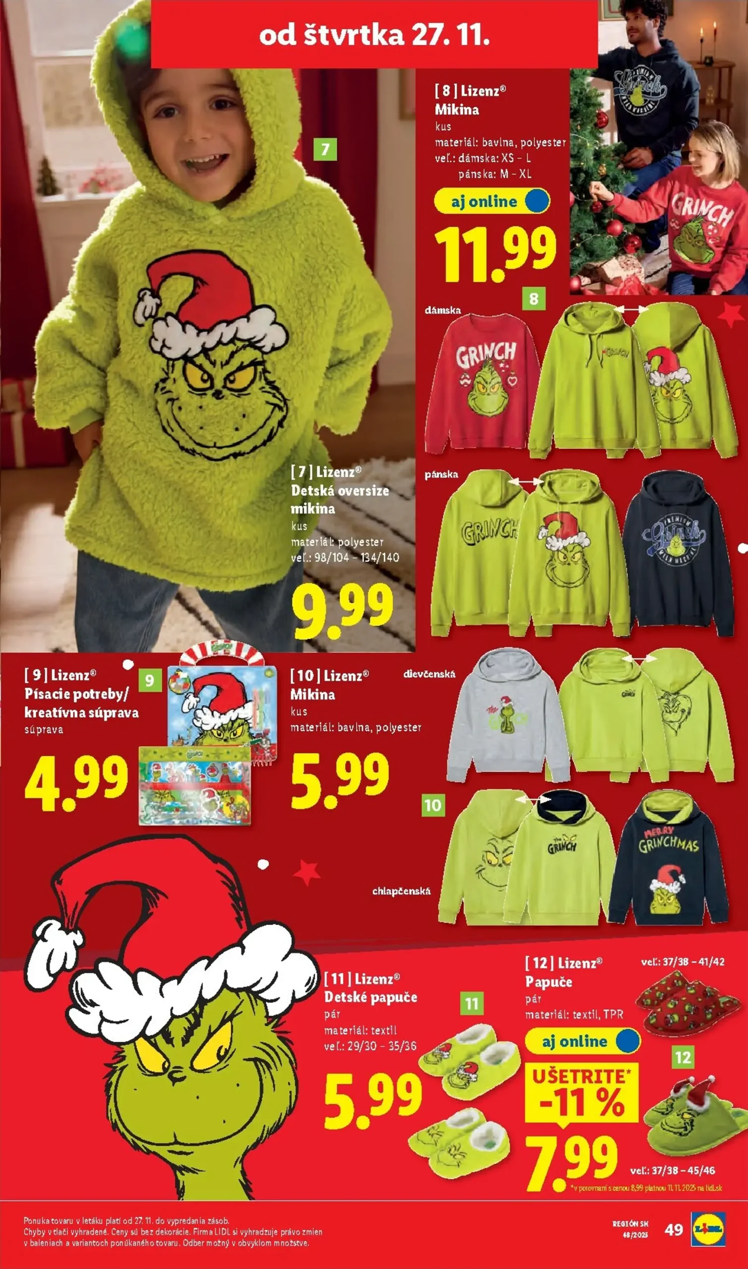 Page 71 of Aktuálny lidl leták platný od pondelka 24.11 do 30.11