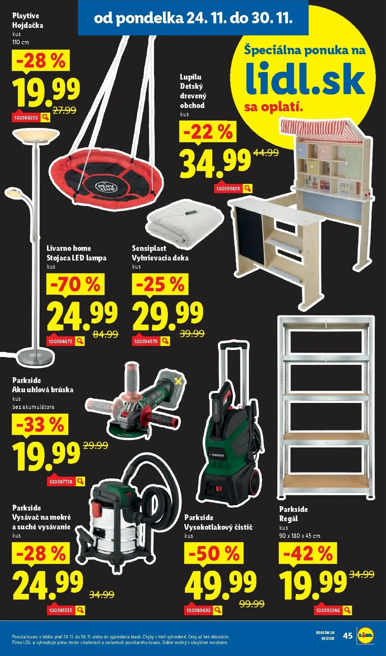 Page 51 of Aktuálny lidl leták platný od pondelka 24.11 do 30.11