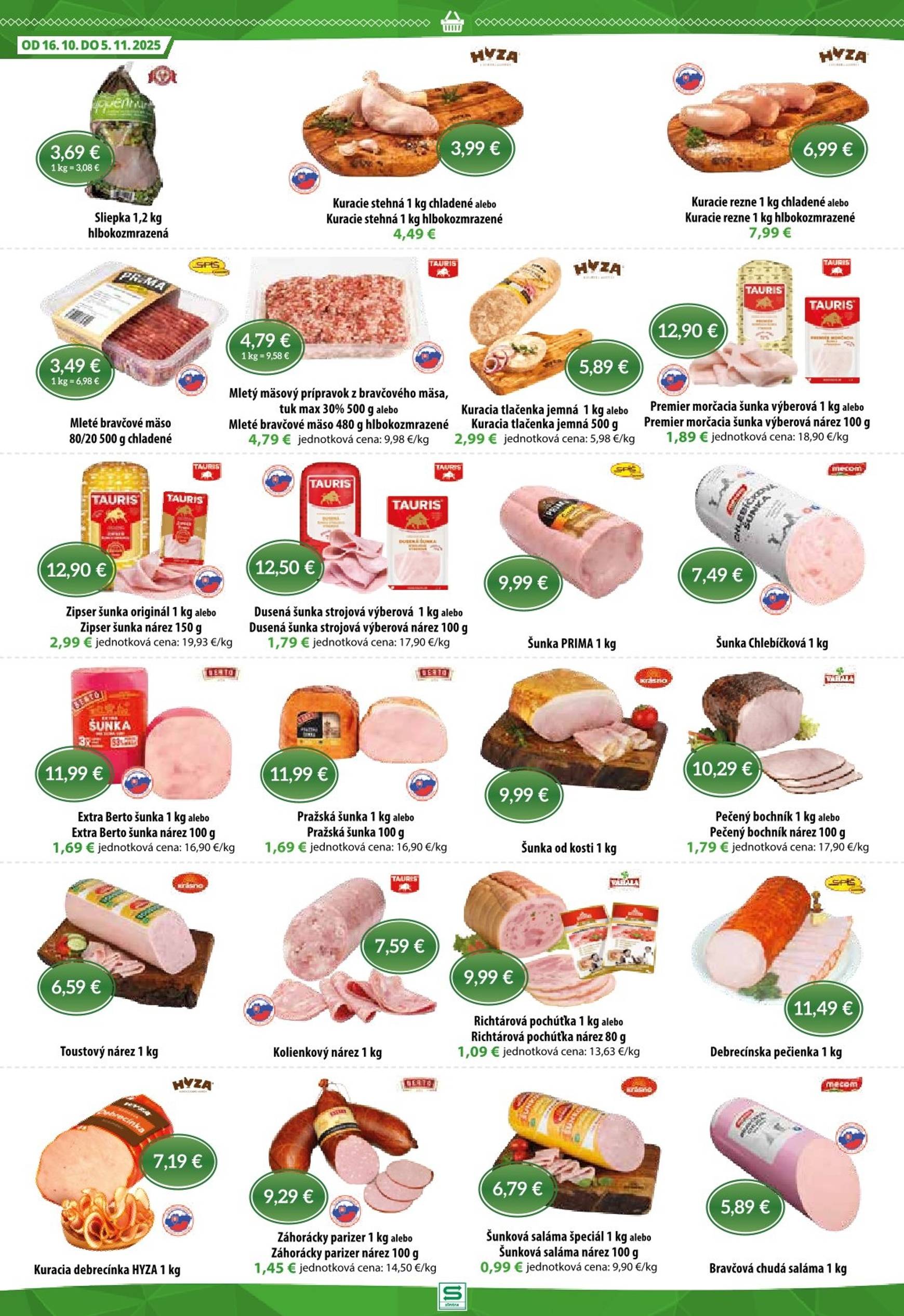 Page 2 of Aktuálny sintra leták platný od štvrtka 16.10 do 05.11