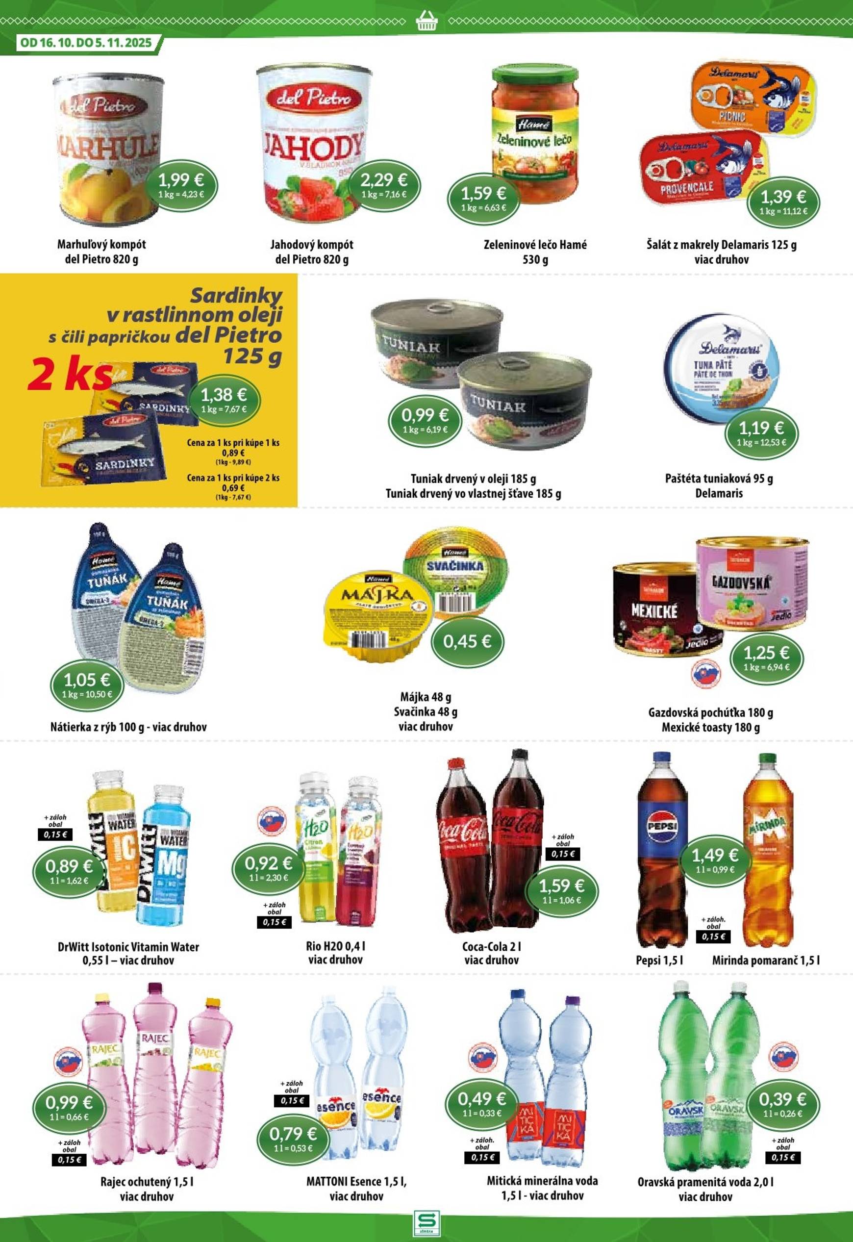 Page 8 of Aktuálny sintra leták platný od štvrtka 16.10 do 05.11
