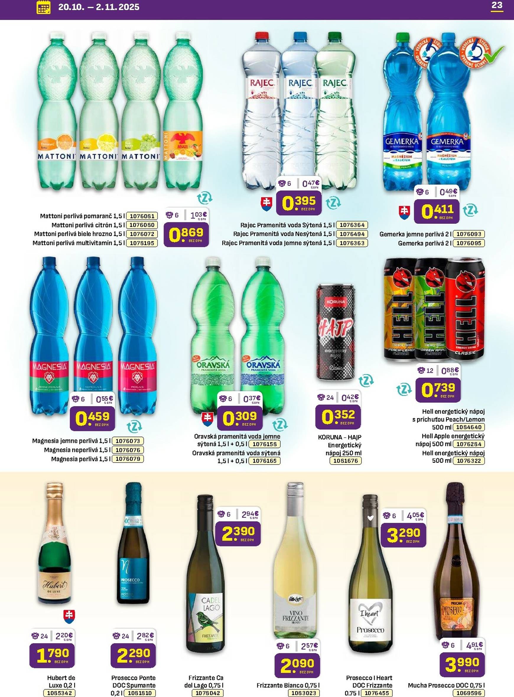 Page 23 of Aktuálny libex leták platný od pondelka 20.10 do 02.11